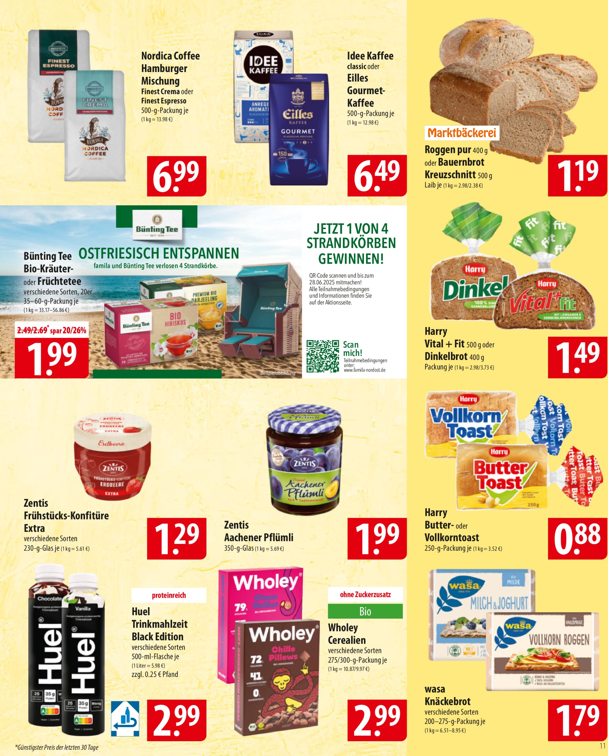 famila-nordost - Famila Nordost-Prospekt gültig vom 16.06. bis 21.06. - page: 11