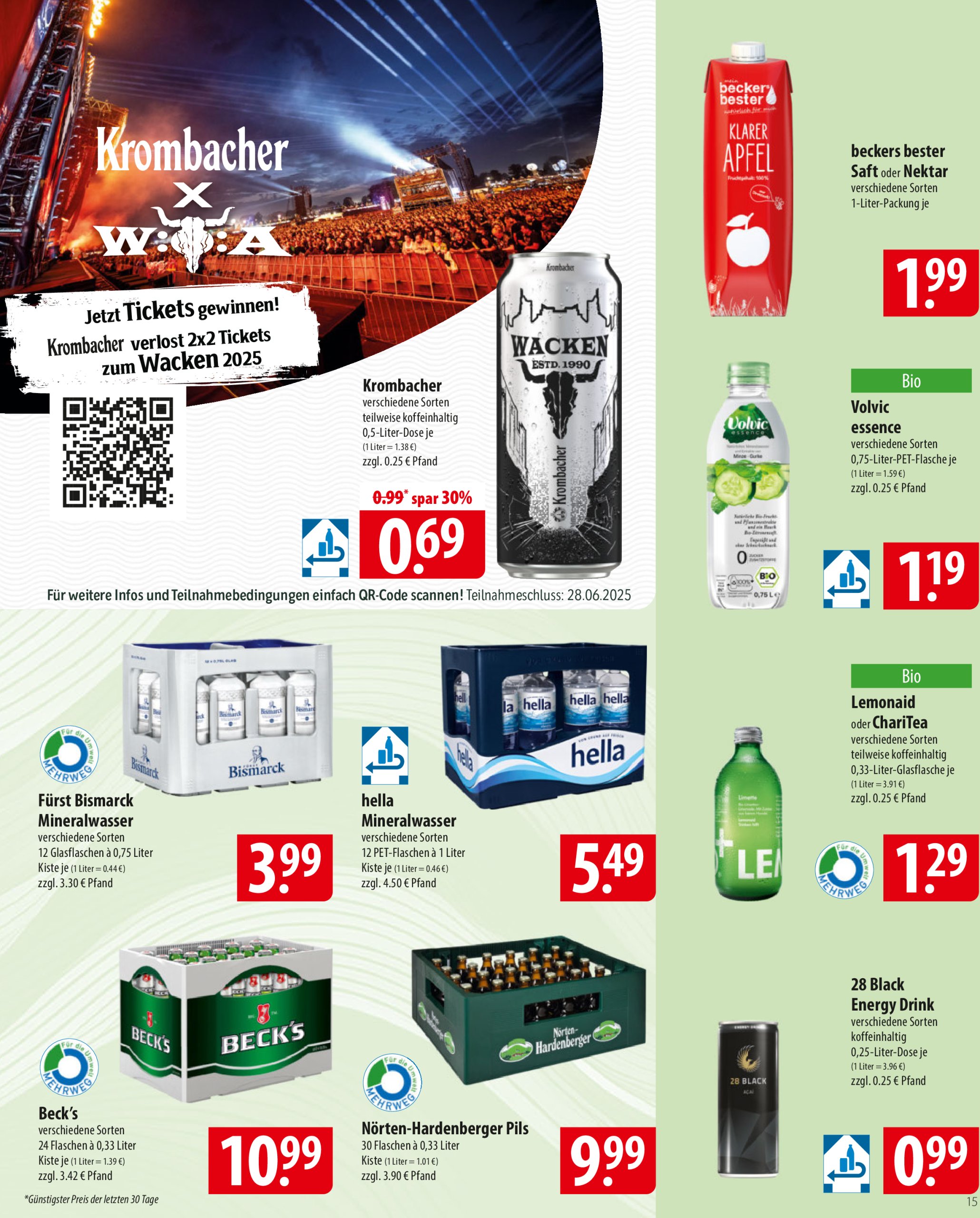 famila-nordost - Famila Nordost-Prospekt gültig vom 16.06. bis 21.06. - page: 15