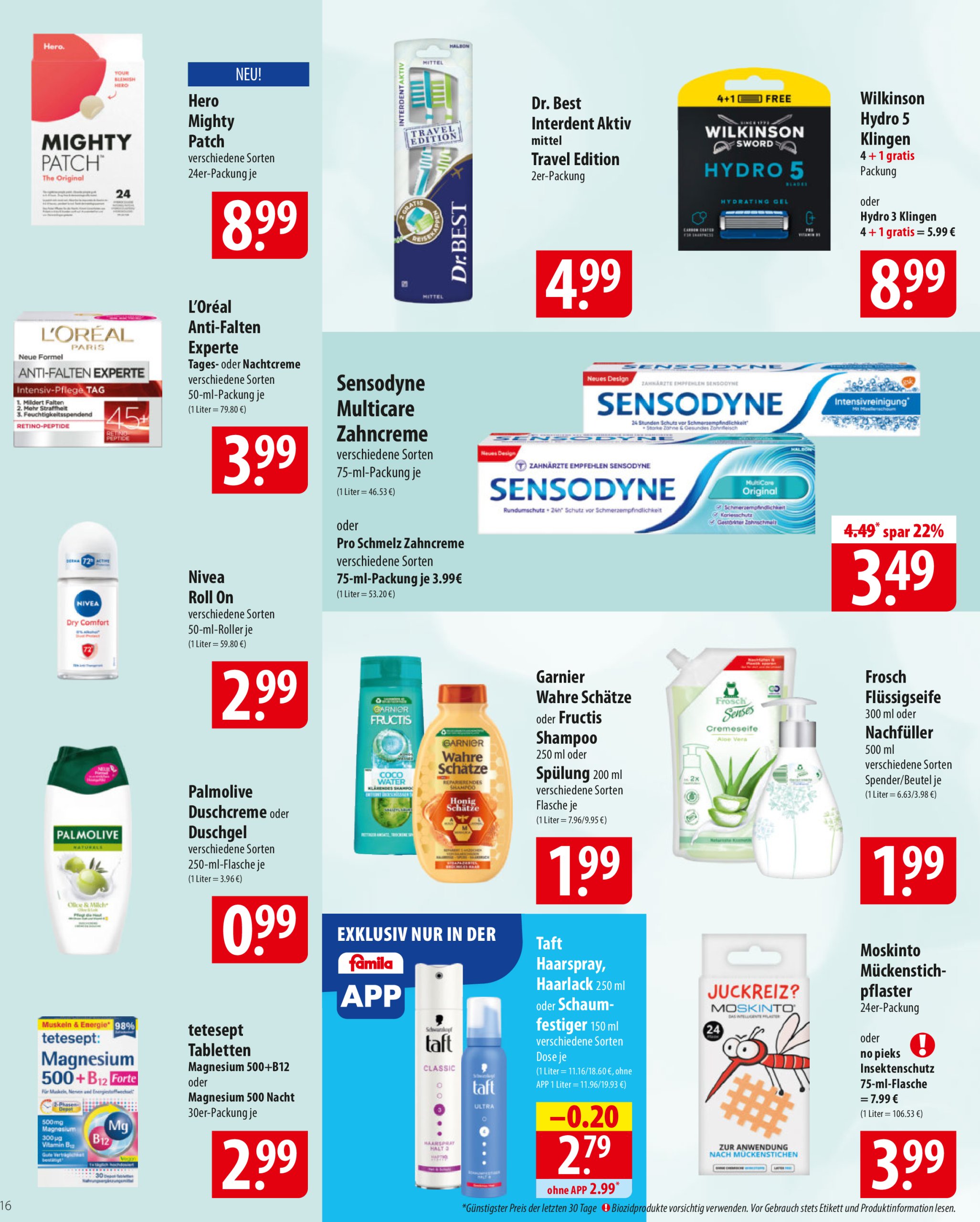famila-nordost - Famila Nordost-Prospekt gültig vom 07.07. bis 12.07. - page: 16