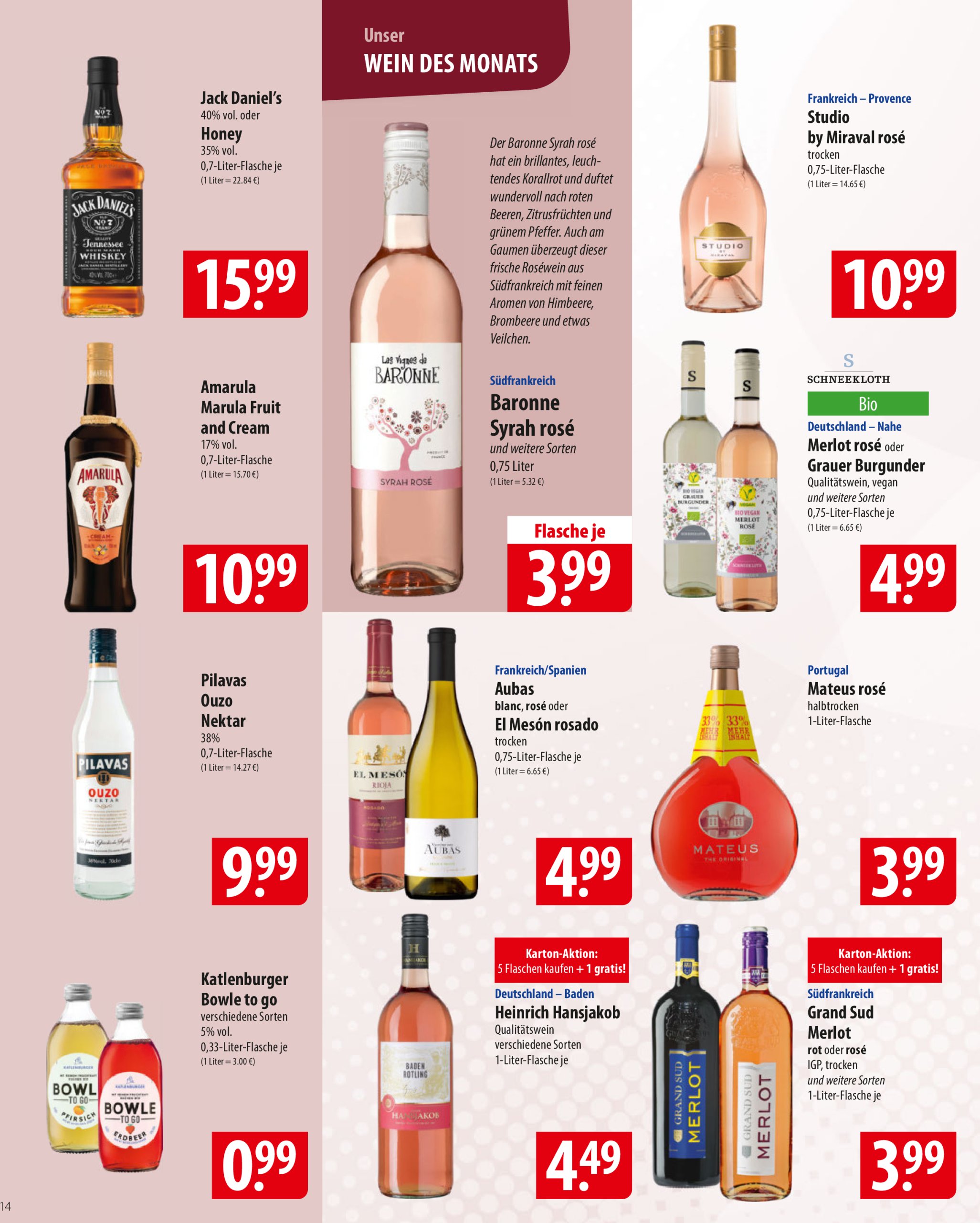famila-nordost - Famila Nordost-Prospekt gültig vom 07.07. bis 12.07. - page: 14