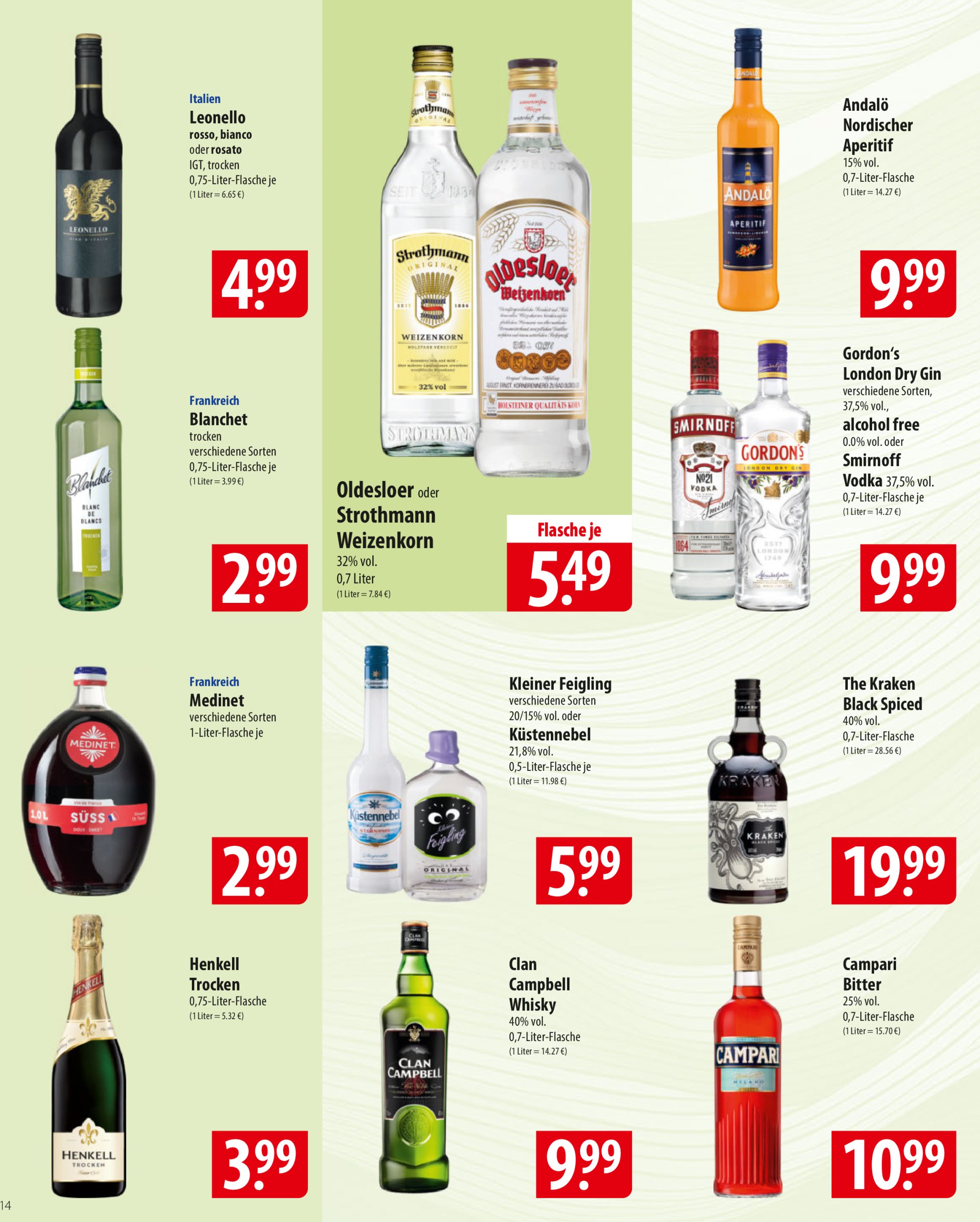 famila-nordost - Famila Nordost-Prospekt gültig vom 14.07. bis 19.07. - page: 14