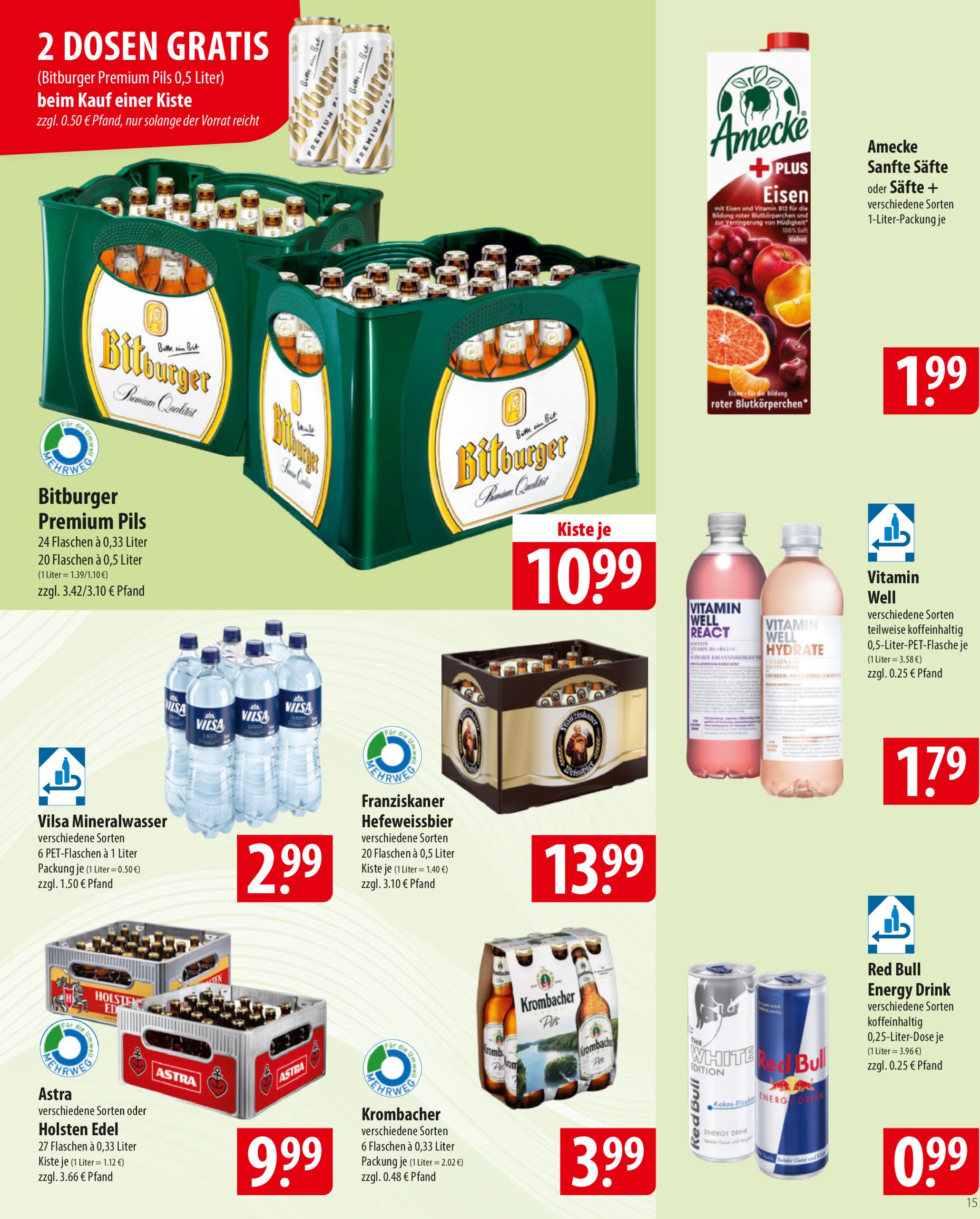 famila-nordost - Famila Nordost-Prospekt gültig vom 14.07. bis 19.07. - page: 15