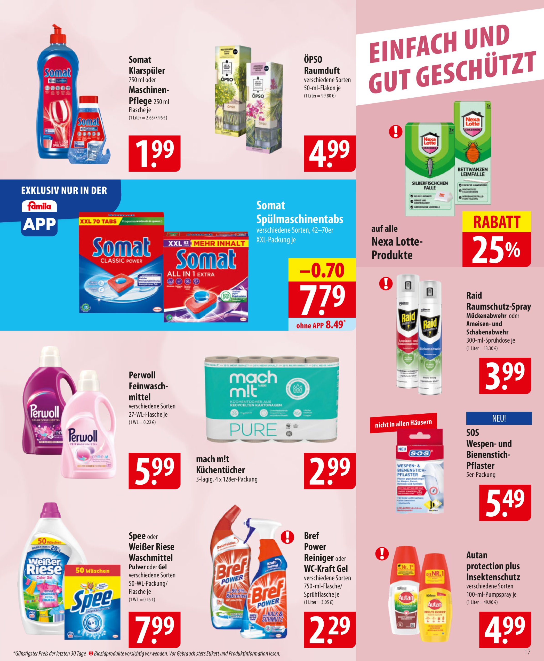 famila-nordost - Famila Nordost-Prospekt gültig vom 14.07. bis 19.07. - page: 17