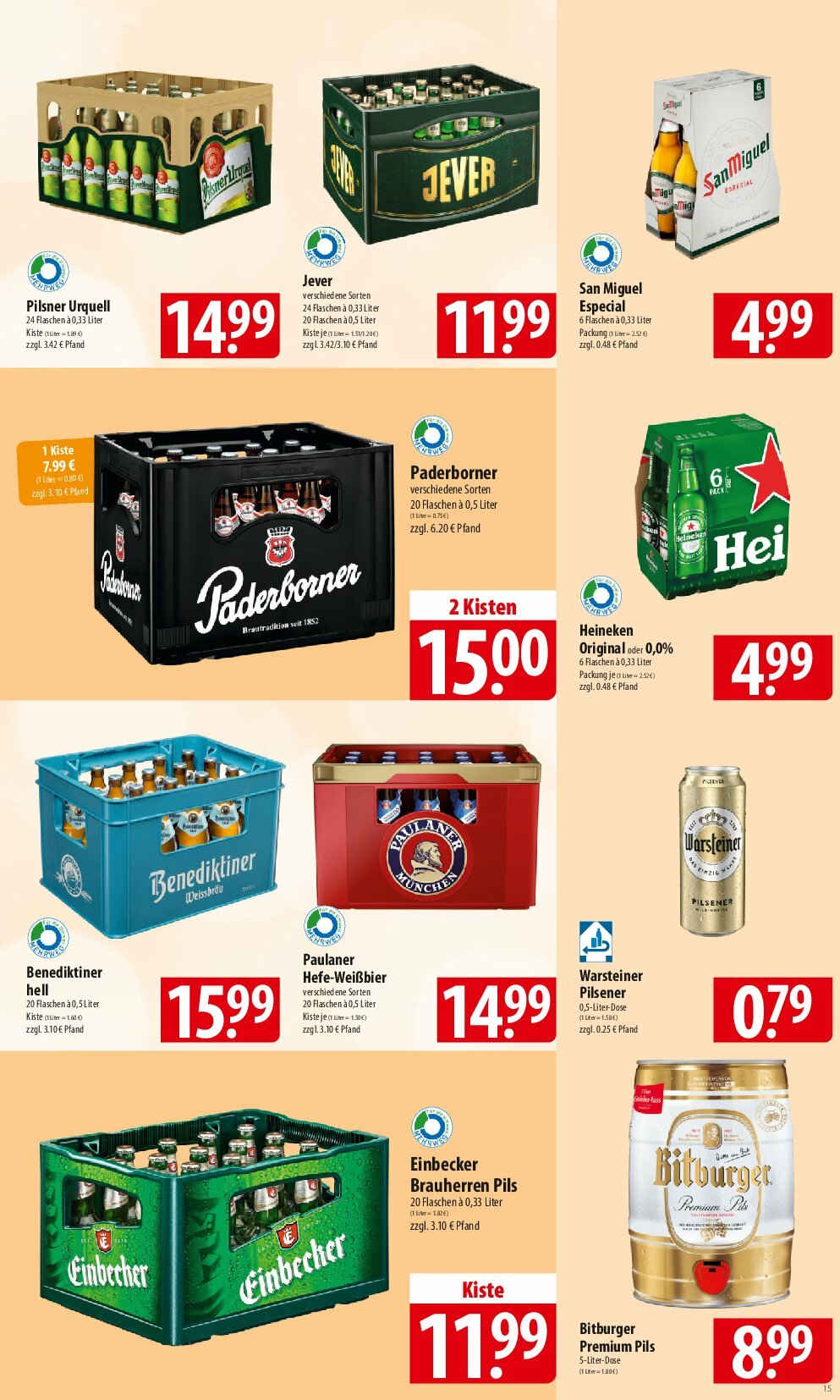 famila-nordost - Famila Nordost-Prospekt gültig vom 11.08. bis 16.08. - page: 15