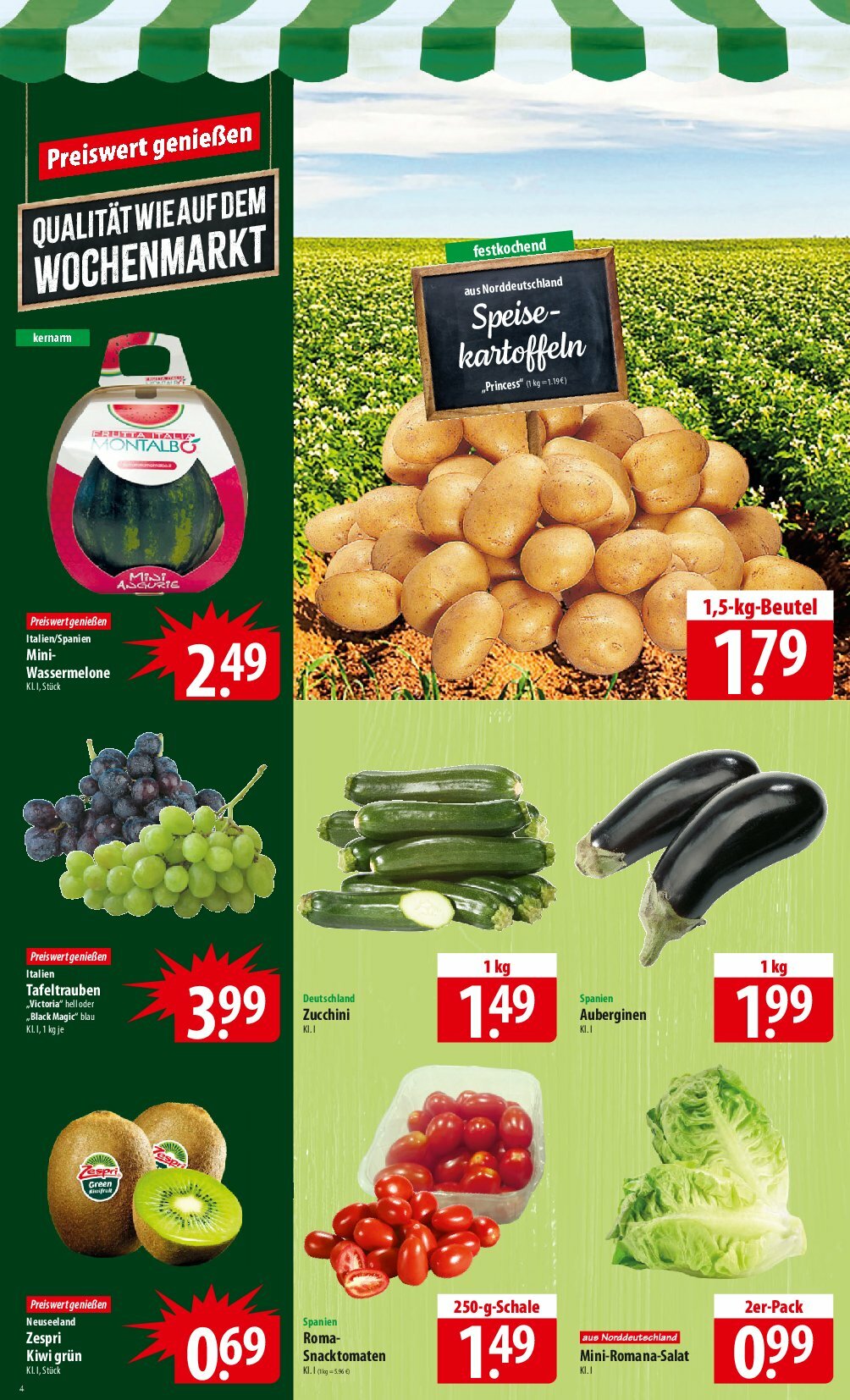 famila-nordost - Famila Nordost-Prospekt gültig vom 11.08. bis 16.08. - page: 4
