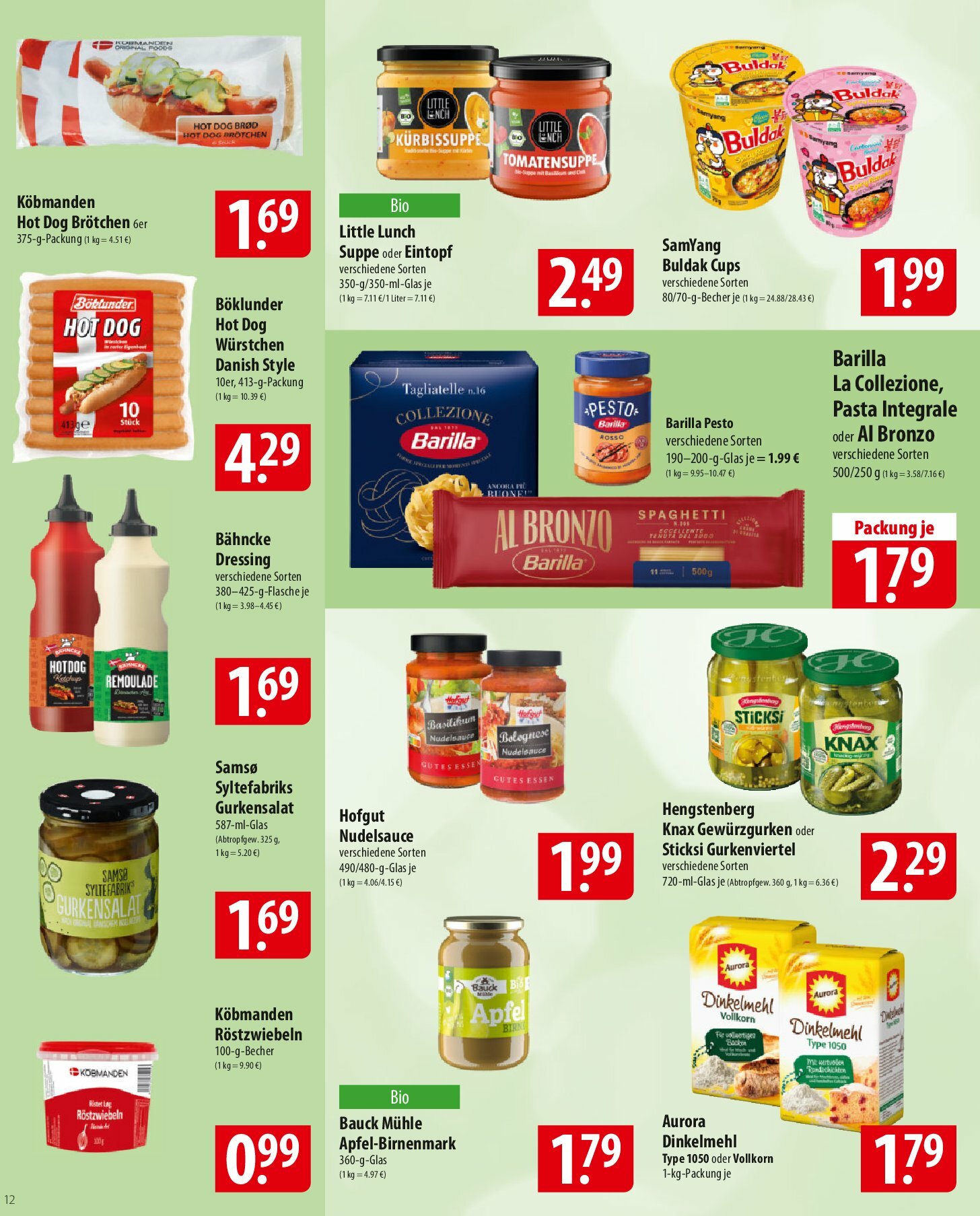 famila-nordost - Famila Nordost-Prospekt gültig vom 18.08. bis 23.08. - page: 12