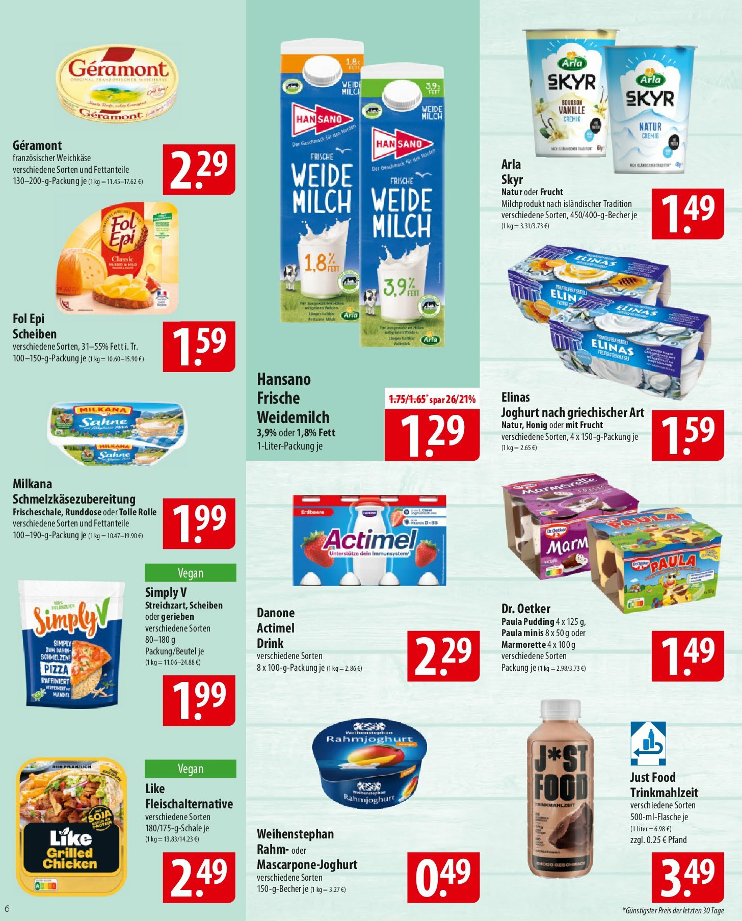famila-nordost - Famila Nordost-Prospekt gültig vom 18.08. bis 23.08. - page: 6