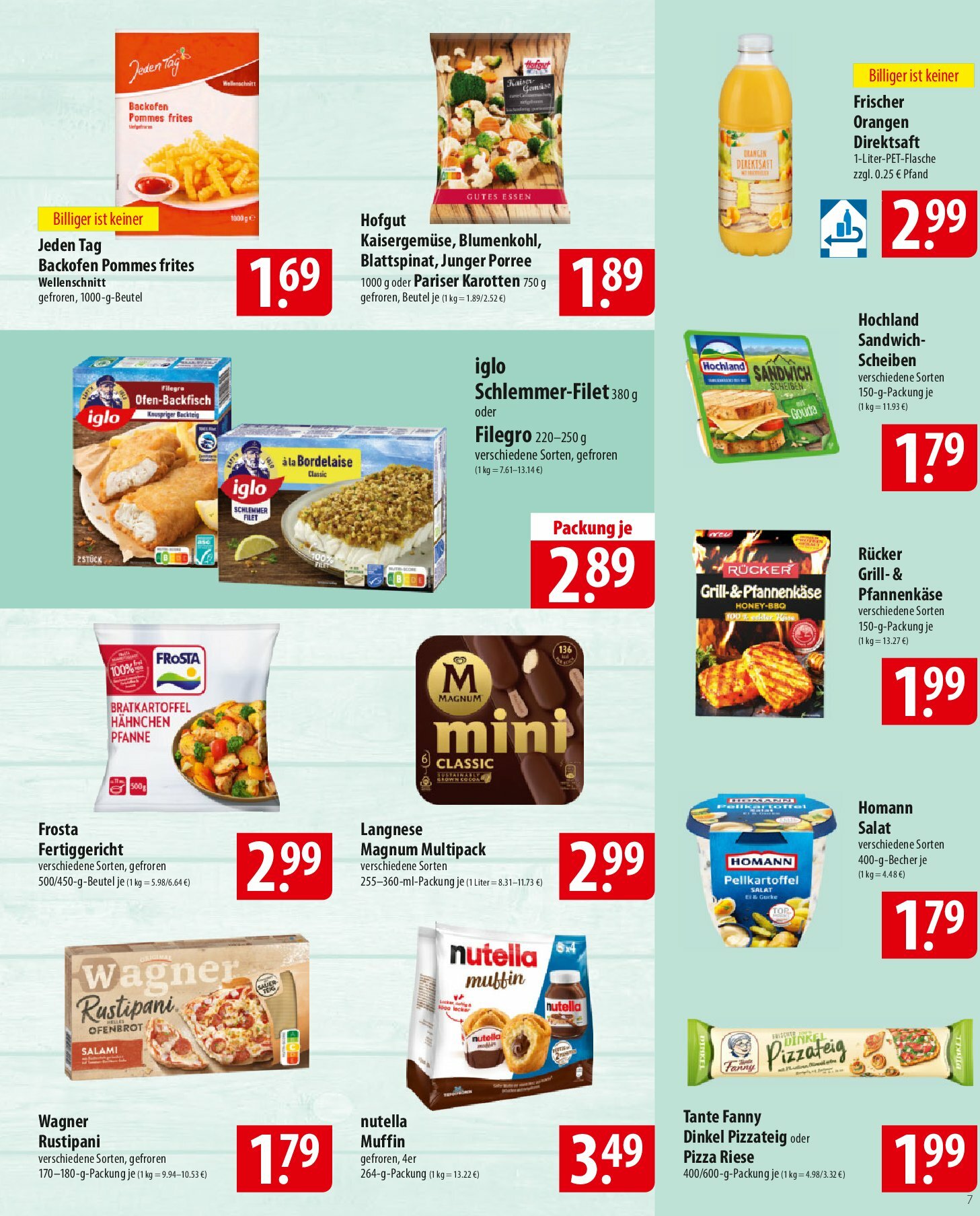 famila-nordost - Famila Nordost-Prospekt gültig vom 18.08. bis 23.08. - page: 7
