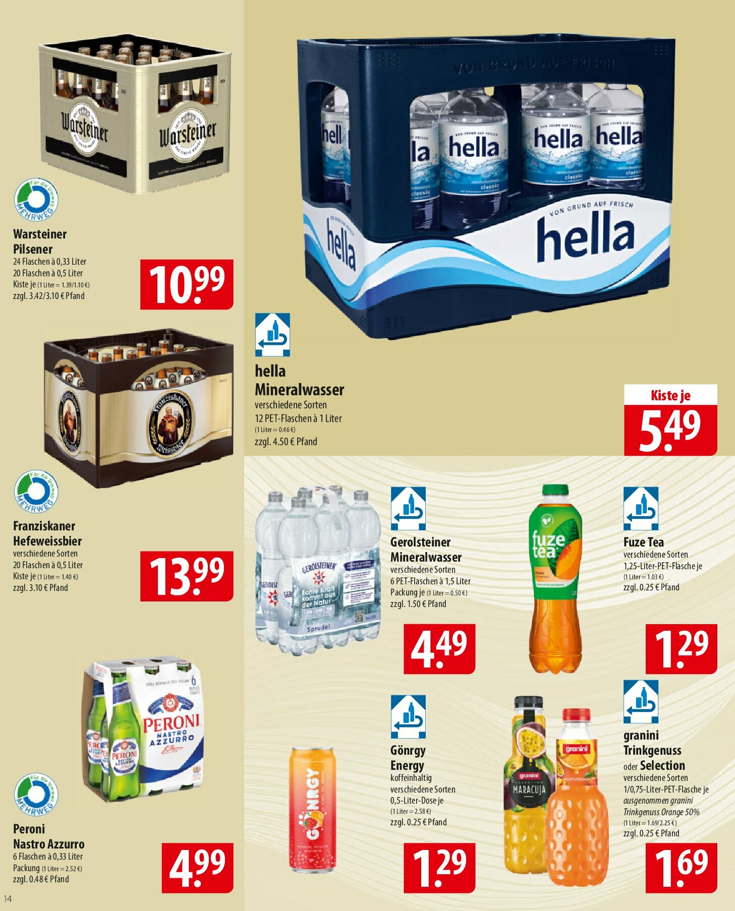 famila-nordost - Famila Nordost-Prospekt gültig vom 18.08. bis 23.08. - page: 14