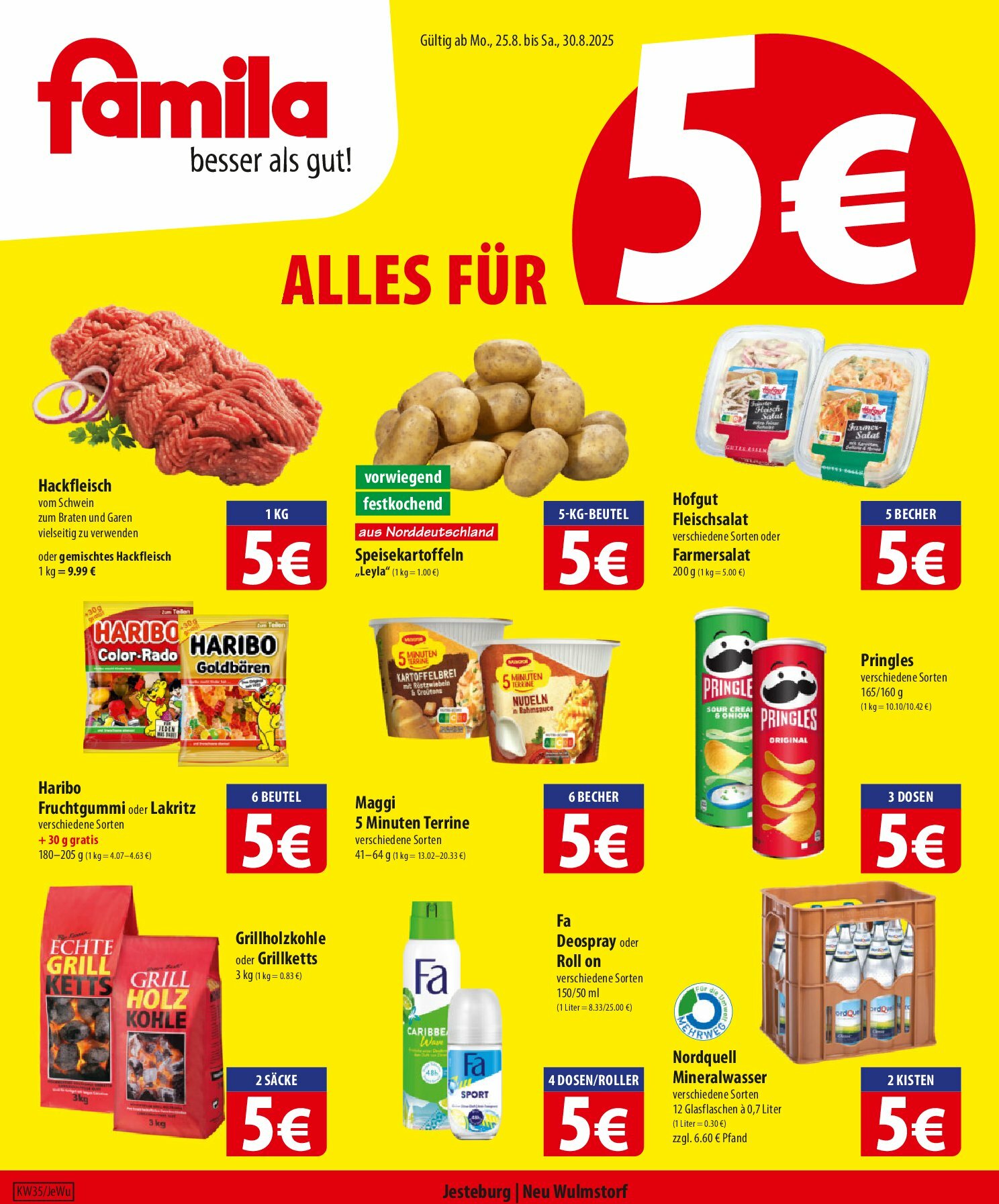 famila-nordost - Famila Nordost-Prospekt gültig vom 25.08. bis 30.08.