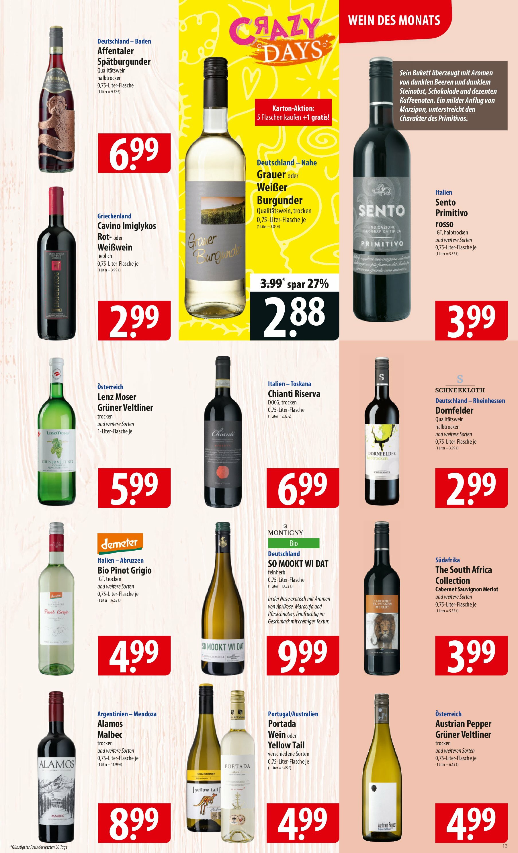 famila-nordost - Famila Nordost-Prospekt gültig vom 01.09. bis 06.09. - page: 13