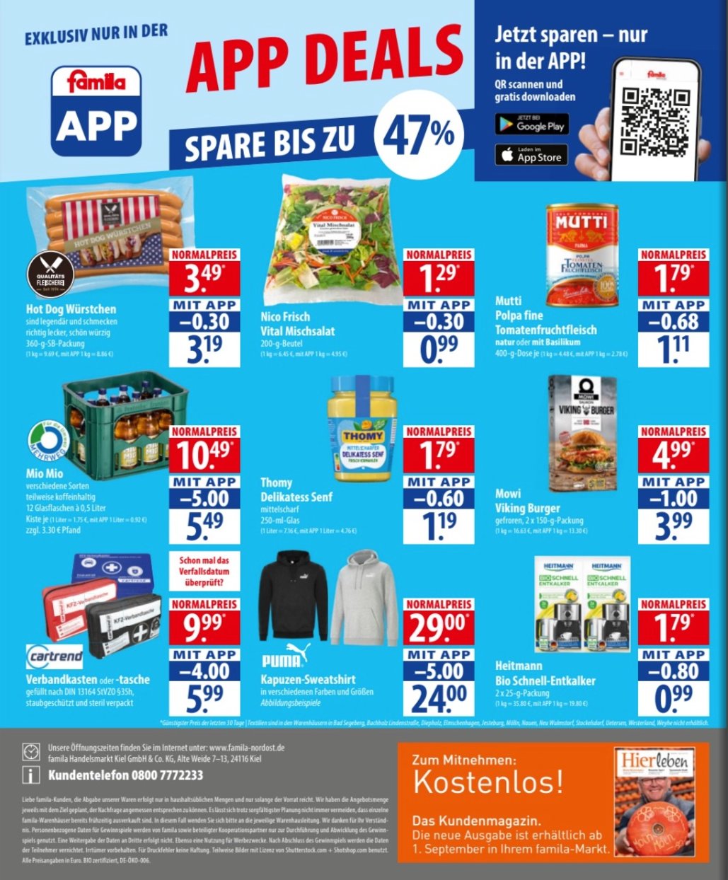 famila-nordost - Famila Nordost-Prospekt gültig vom 08.09. bis 13.09. - page: 24