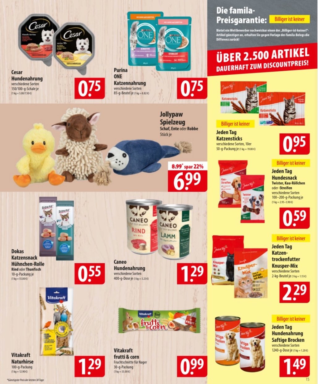 famila-nordost - Famila Nordost-Prospekt gültig vom 08.09. bis 13.09. - page: 15