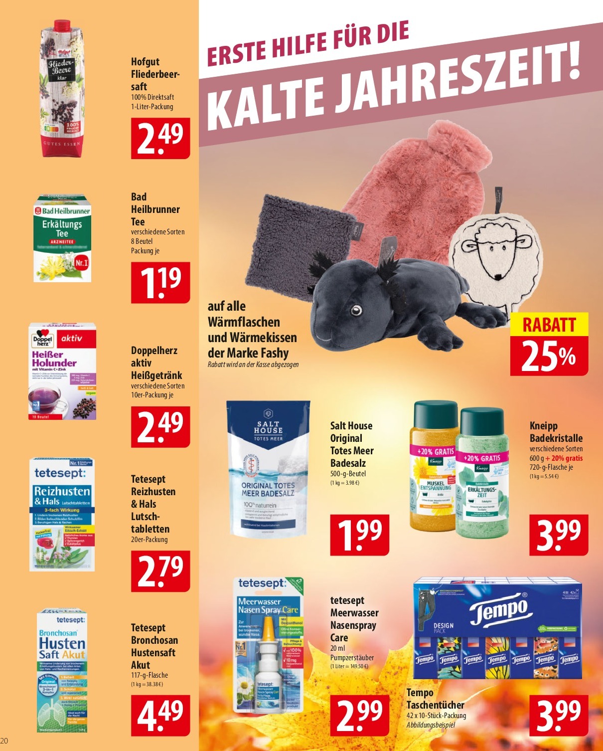 famila-nordost - Famila Nordost-Prospekt gültig vom 15.09. bis 20.09. - page: 20