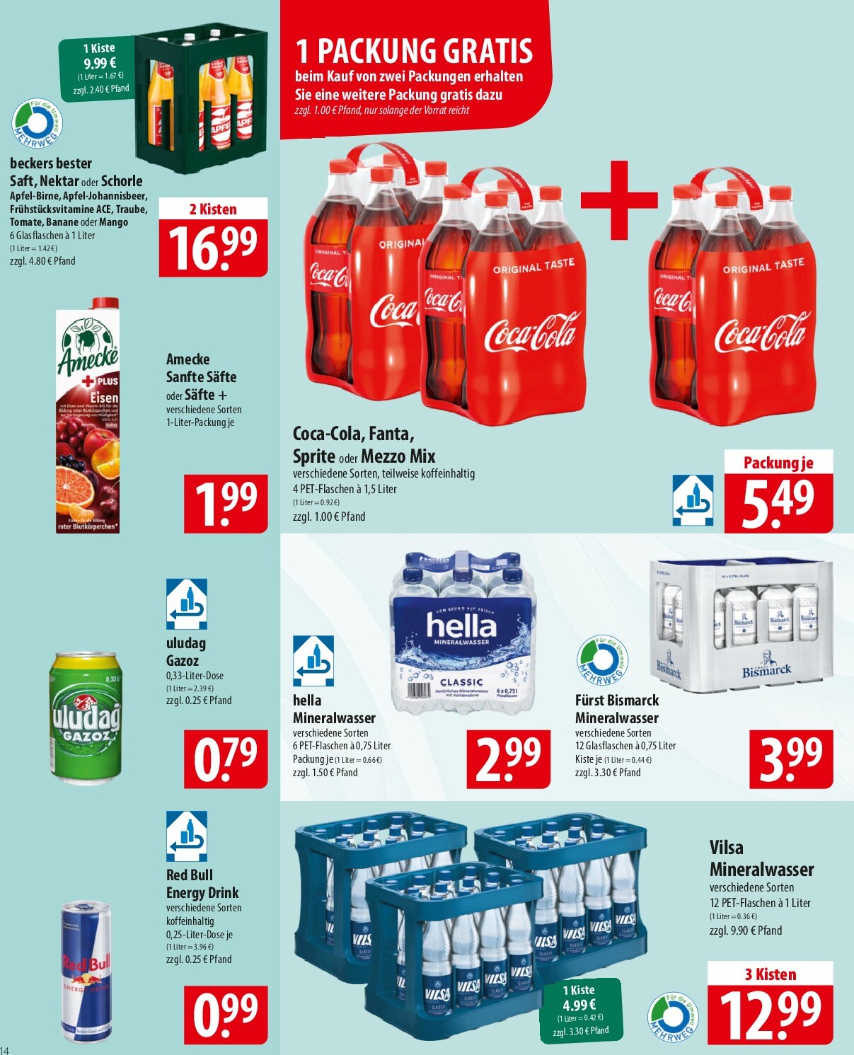 famila-nordost - Famila Nordost-Prospekt gültig vom 22.09. bis 27.09. - page: 14