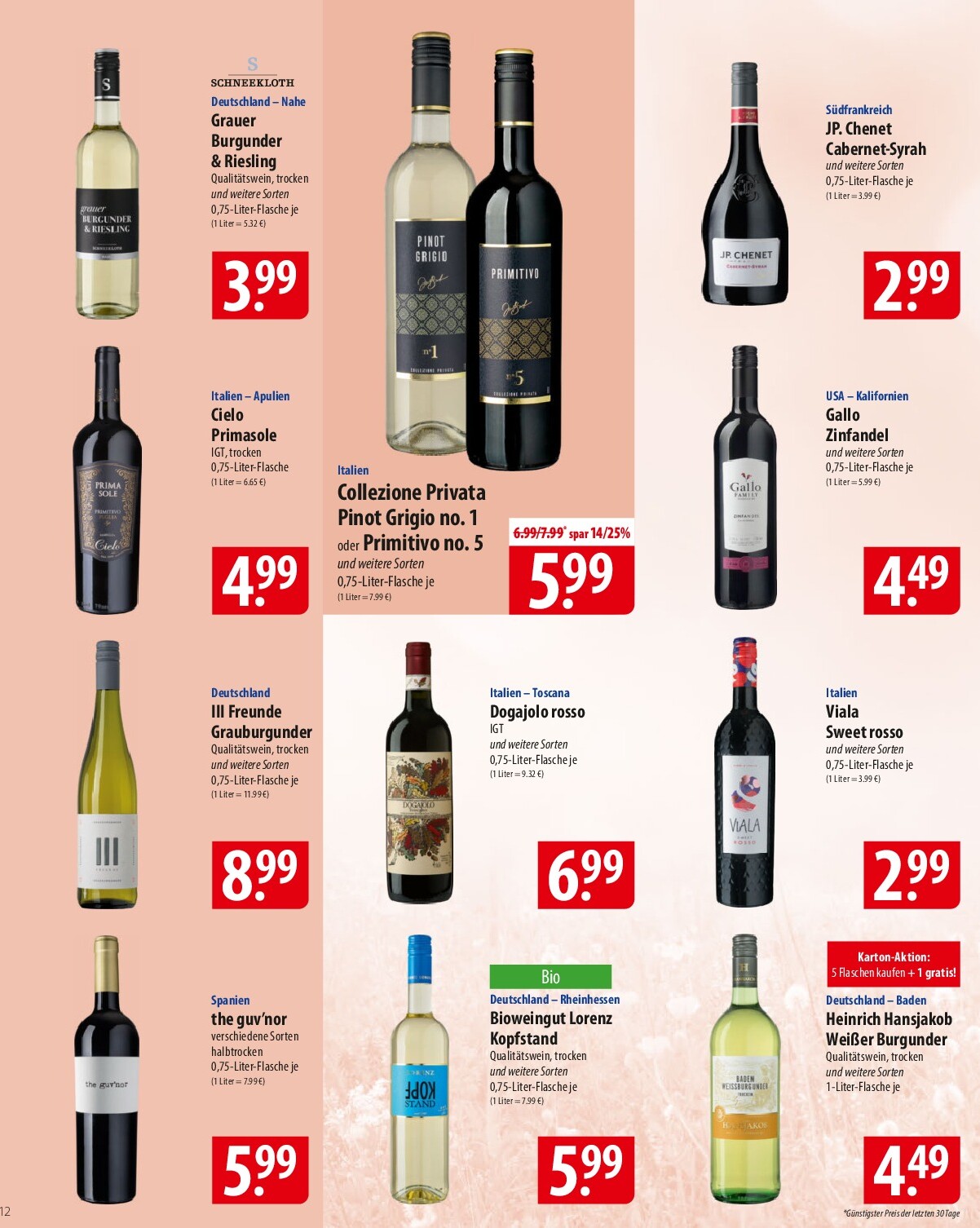 famila-nordost - Famila Nordost-Prospekt gültig vom 22.09. bis 27.09. - page: 12