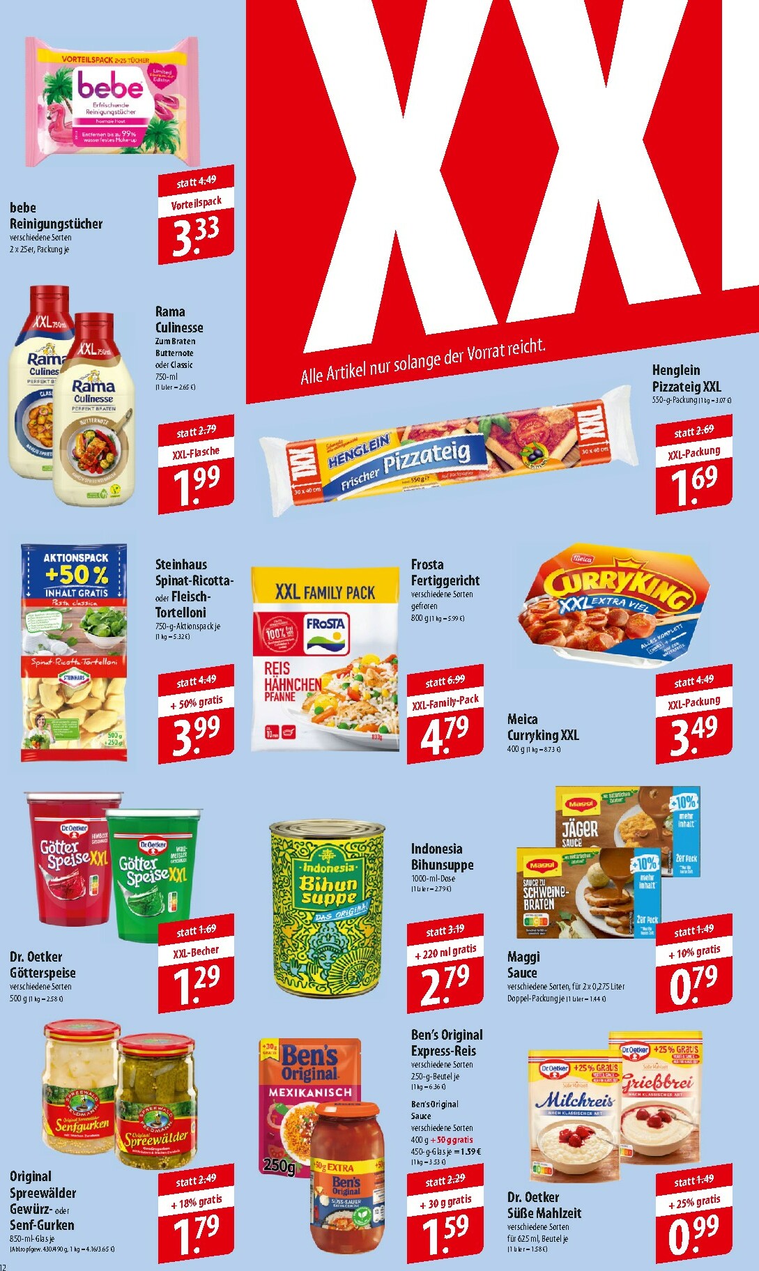 famila-nordost - Famila Nordost-Prospekt gültig vom 29.09. bis 04.10. - page: 12
