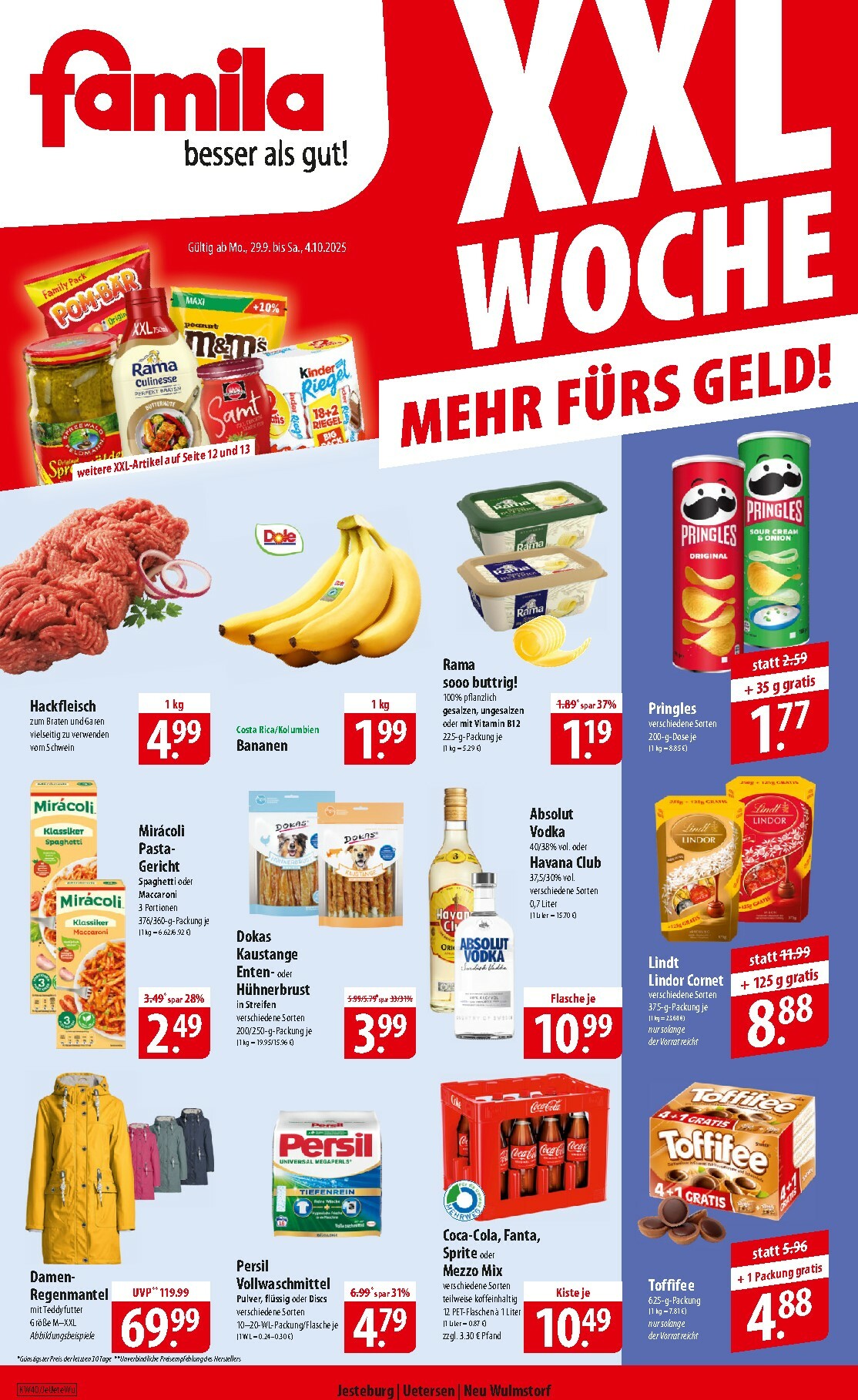 famila-nordost - Famila Nordost-Prospekt gültig vom 29.09. bis 04.10.