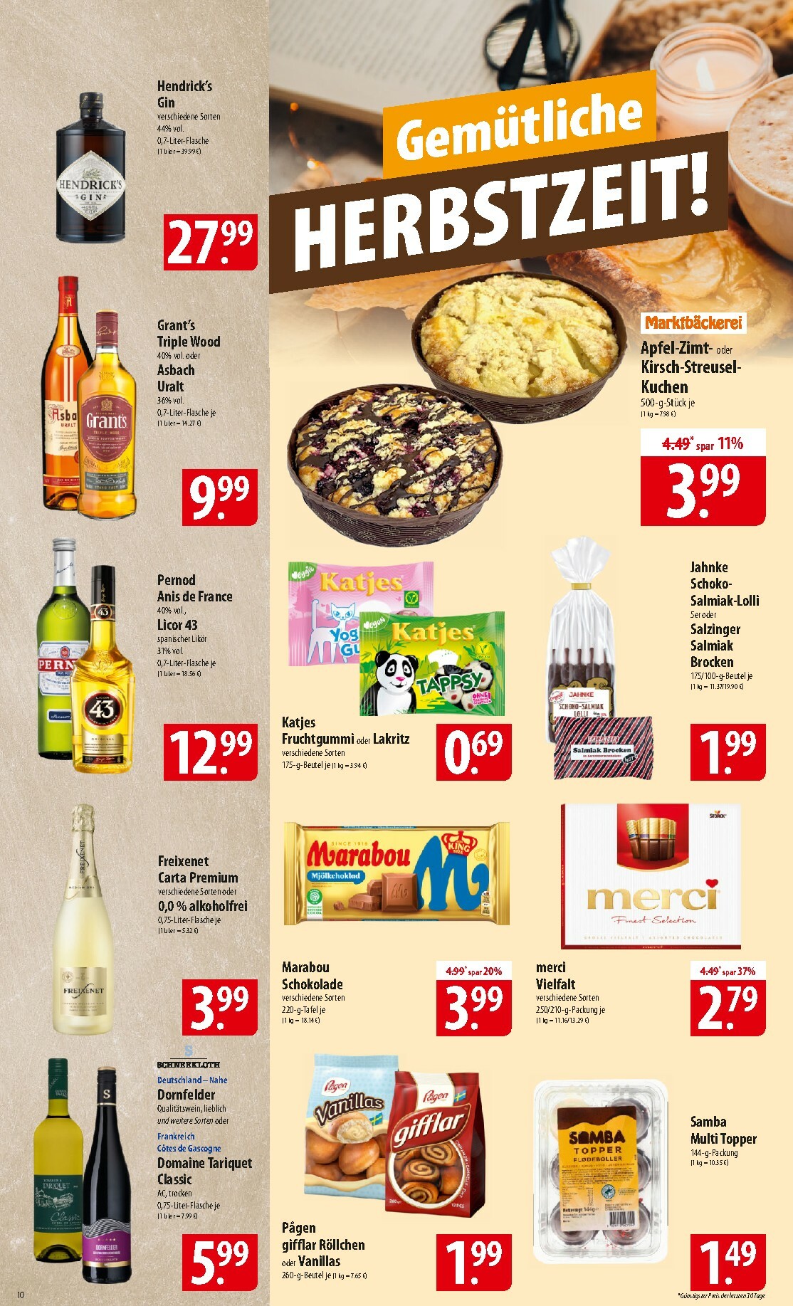 famila-nordost - Famila Nordost-Prospekt gültig vom 29.09. bis 04.10. - page: 10
