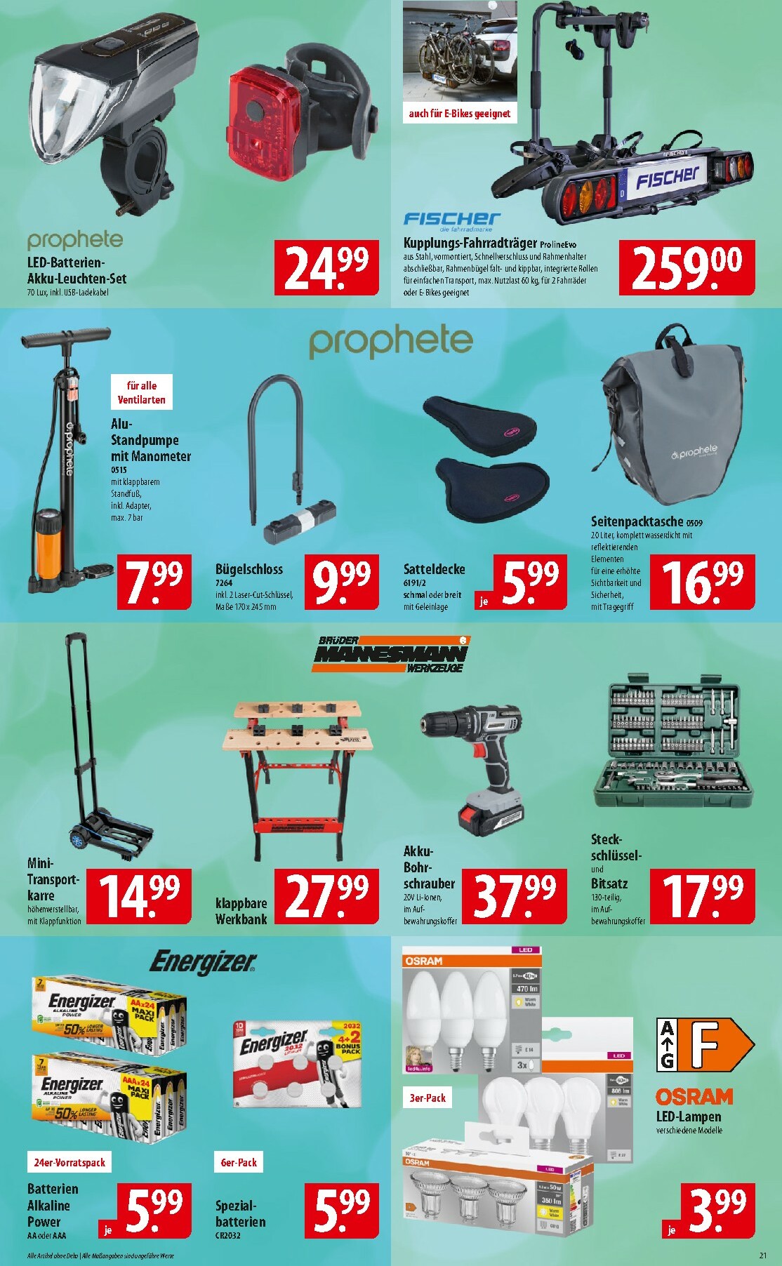 famila-nordost - Famila Nordost-Prospekt gültig vom 29.09. bis 04.10. - page: 21