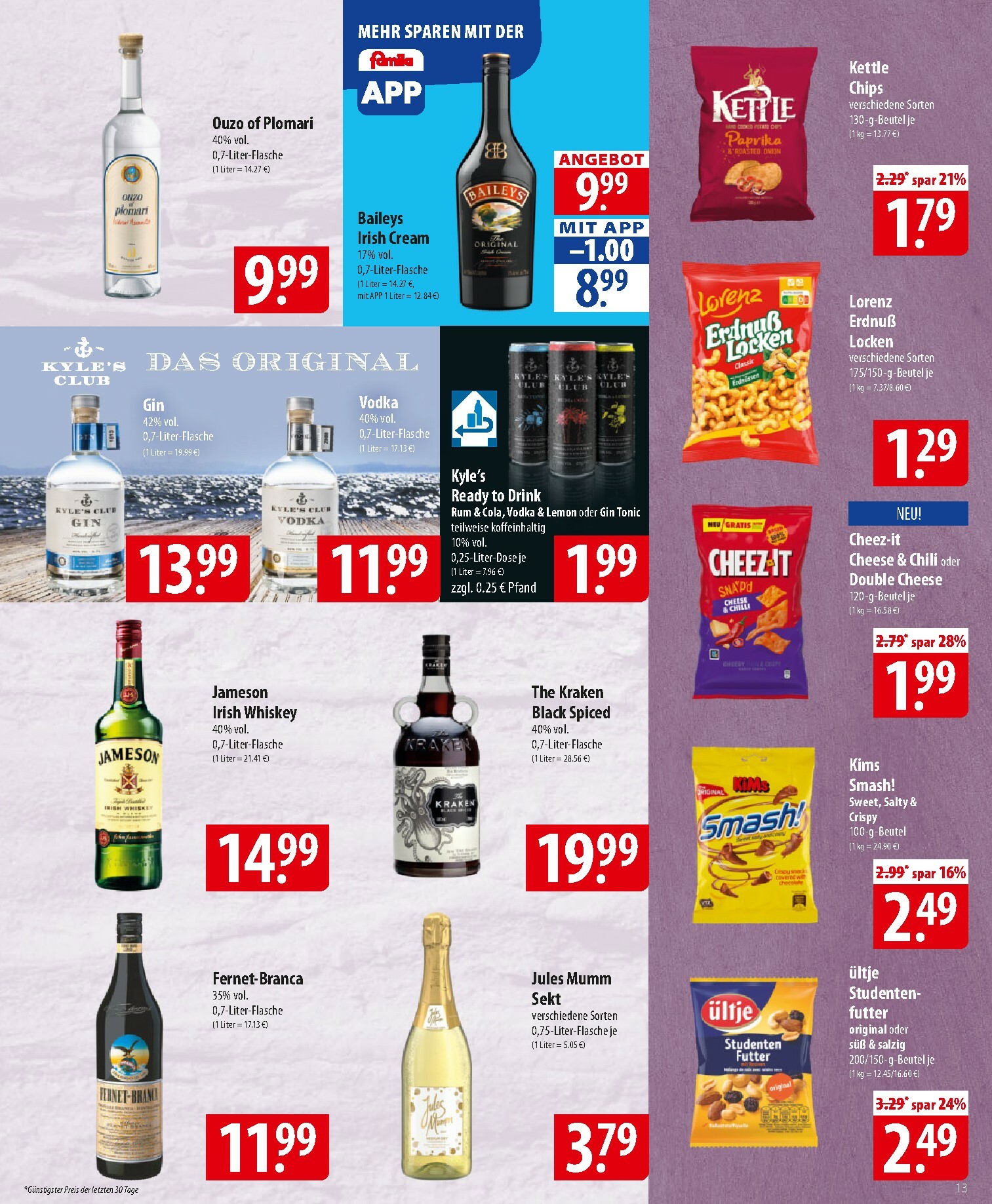 famila-nordost - Famila Nordost-Prospekt gültig vom 06.10. bis 11.10. - page: 13