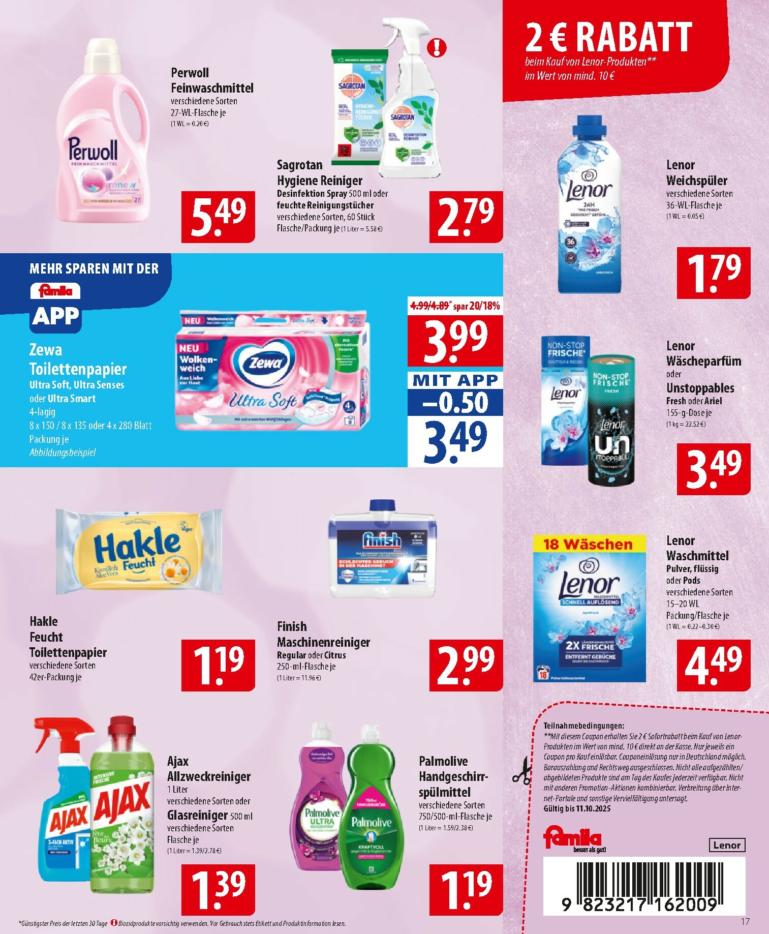 famila-nordost - Famila Nordost-Prospekt gültig vom 06.10. bis 11.10. - page: 17