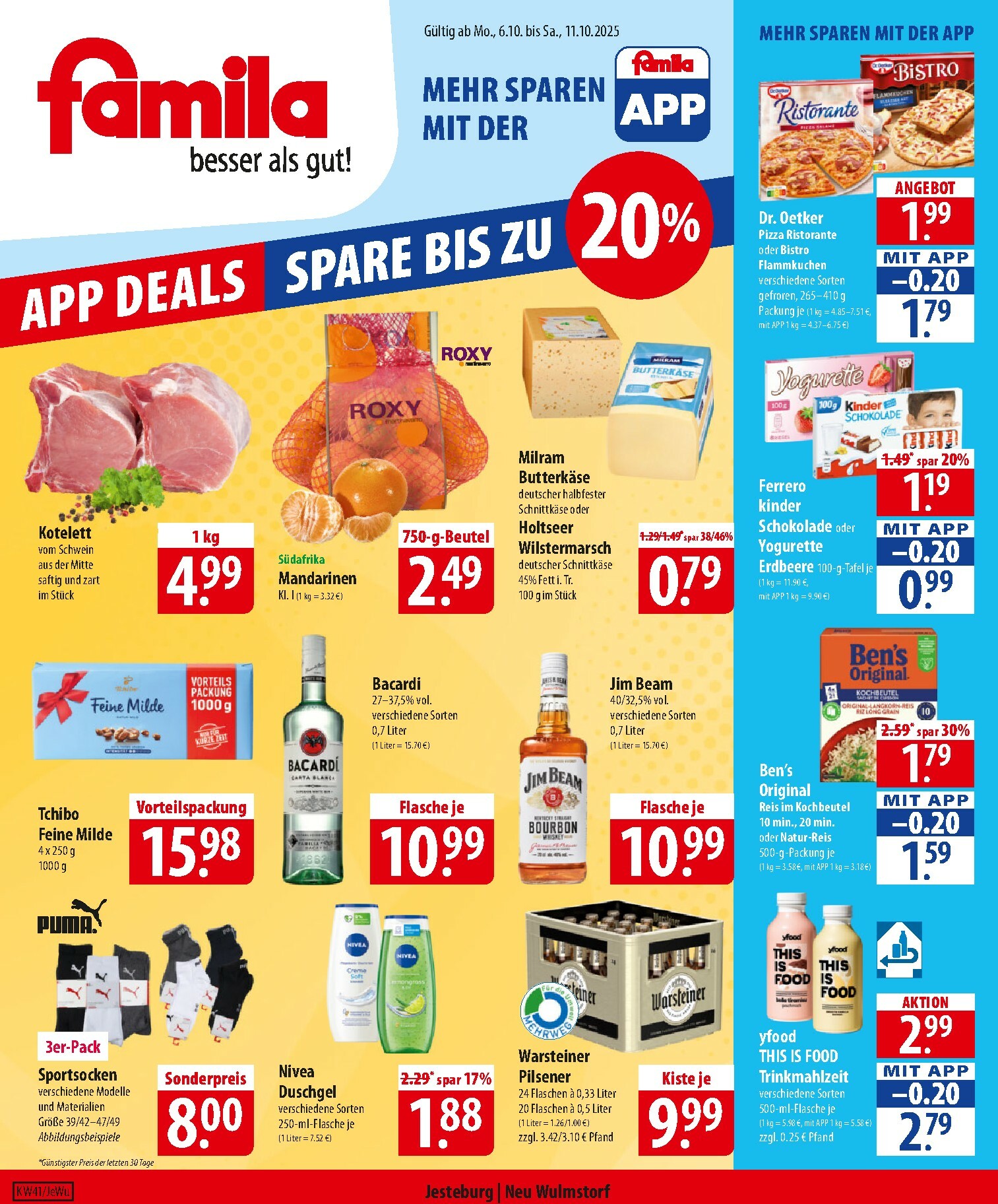 famila-nordost - Famila Nordost-Prospekt gültig vom 06.10. bis 11.10.