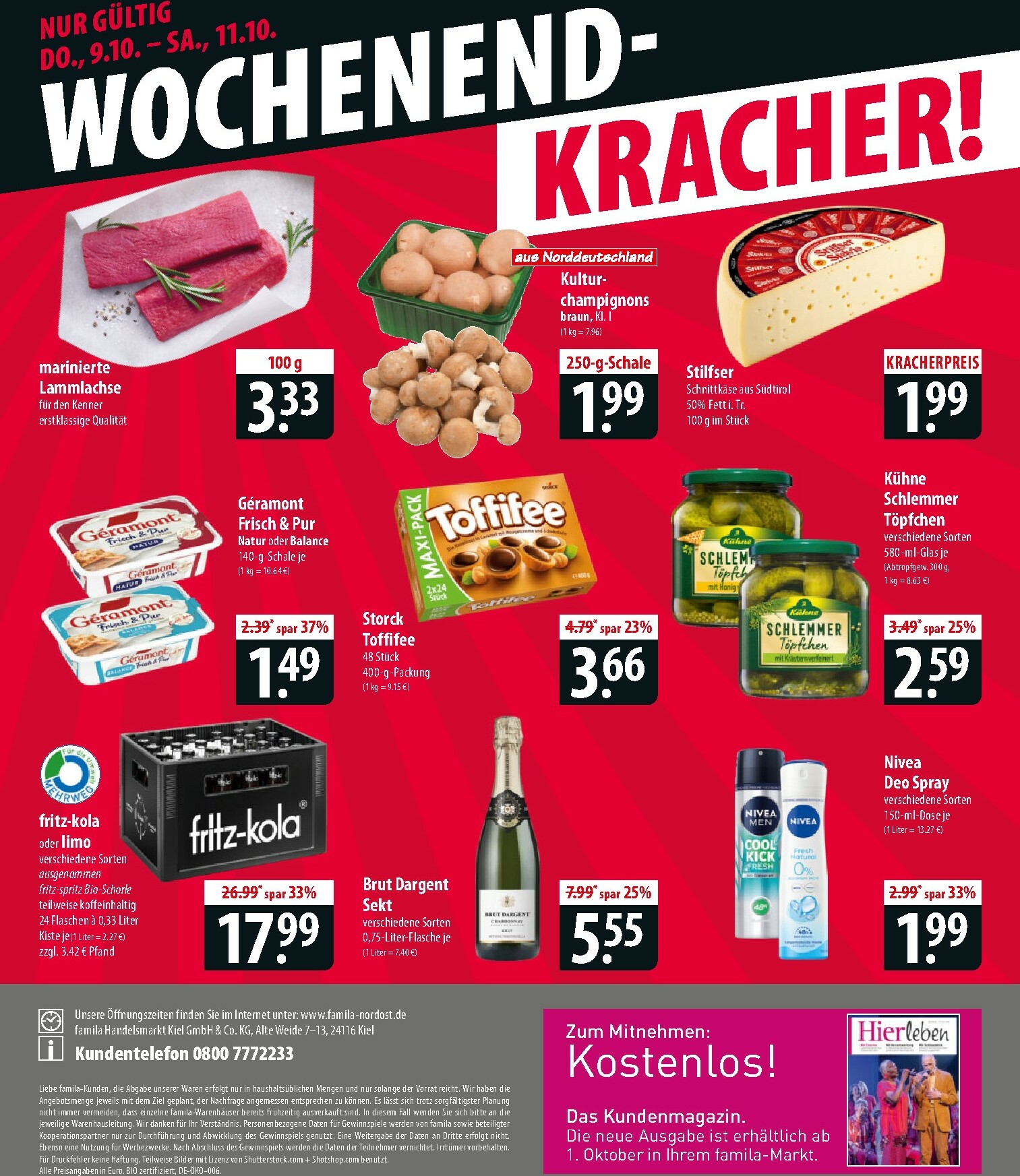 famila-nordost - Famila Nordost-Prospekt gültig vom 06.10. bis 11.10. - page: 24