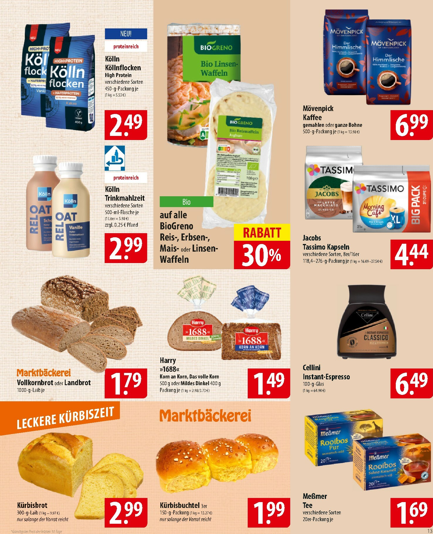 famila-nordost - Famila Nordost-Prospekt gültig vom 13.10. bis 18.10. - page: 13