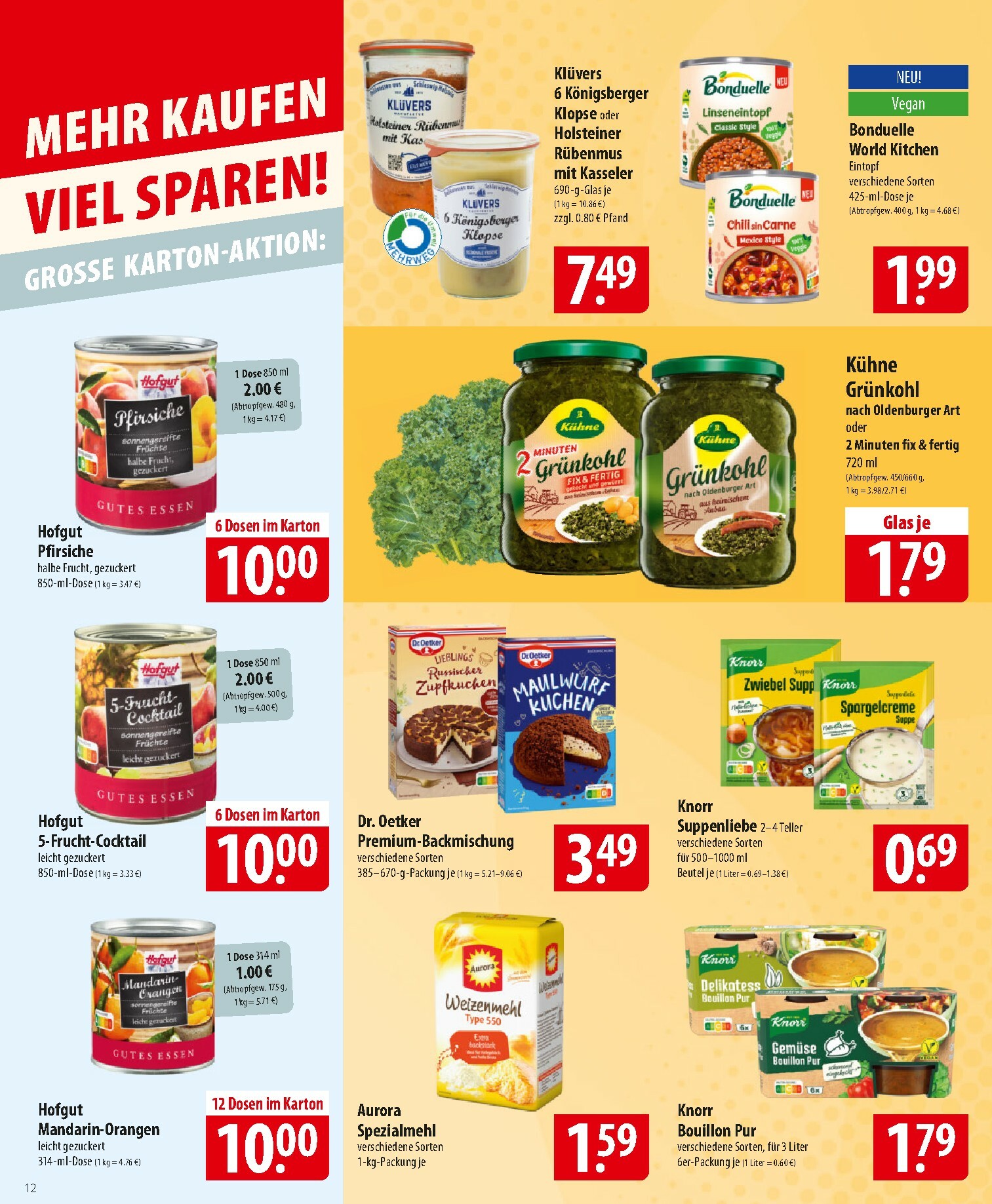 famila-nordost - Famila Nordost-Prospekt gültig vom 20.10. bis 25.10. - page: 12