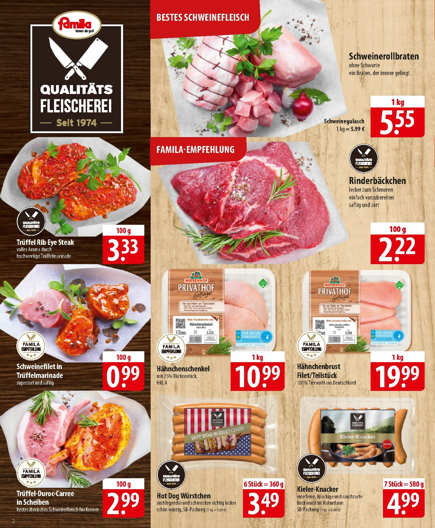 famila-nordost - Famila Nordost-Prospekt gültig vom 27.10. bis 01.11. - page: 2