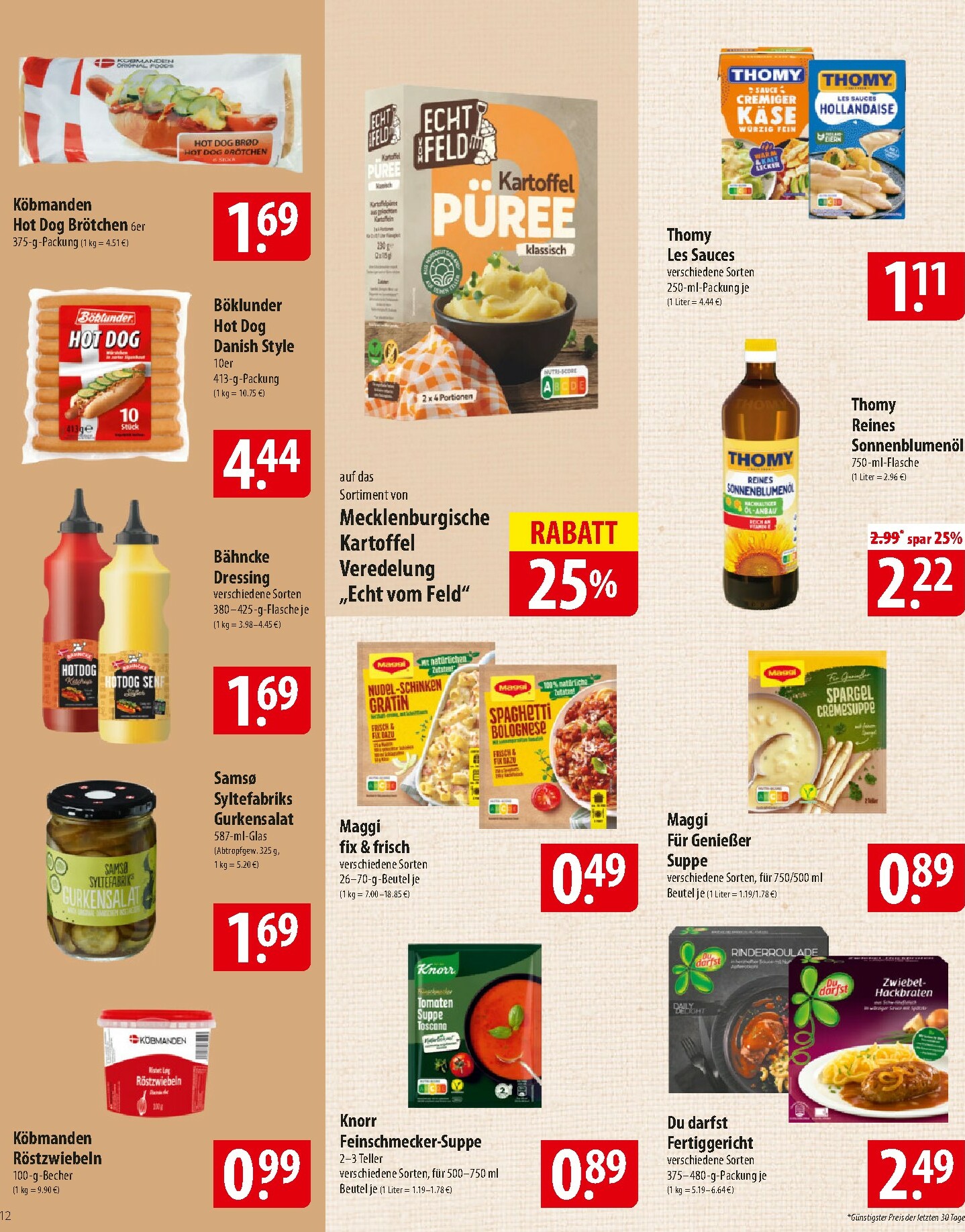 famila-nordost - Famila Nordost-Prospekt gültig vom 27.10. bis 01.11. - page: 12
