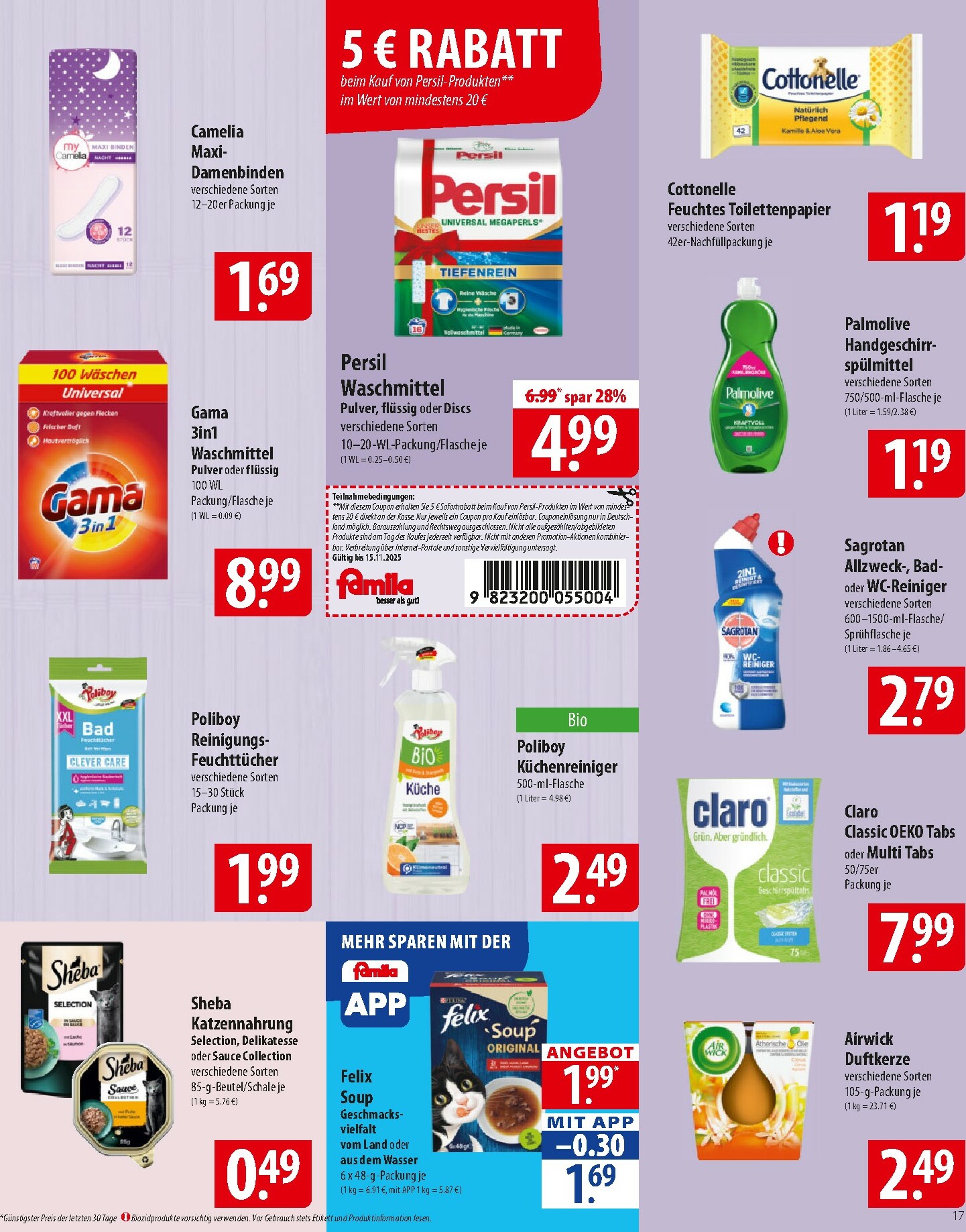 famila-nordost - Famila Nordost-Prospekt gültig vom 10.11. bis 15.11. - page: 17