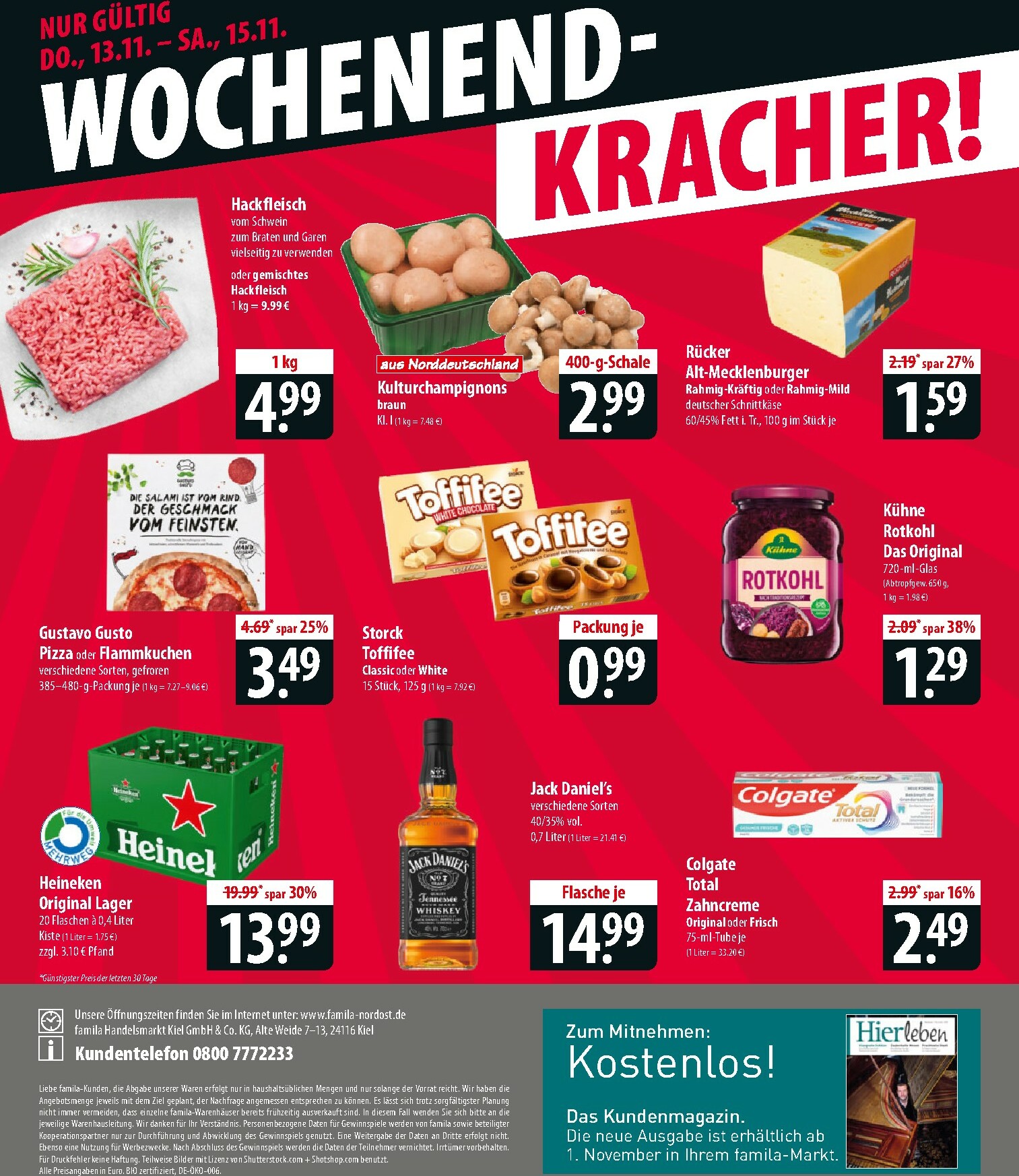 famila-nordost - Famila Nordost-Prospekt gültig vom 10.11. bis 15.11. - page: 24