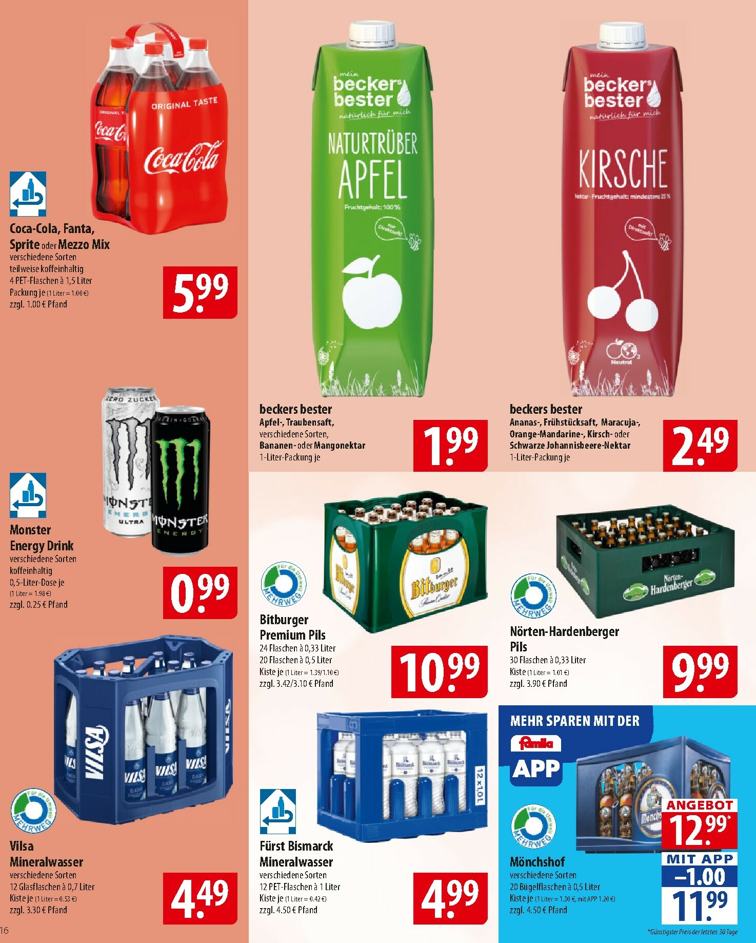 famila-nordost - Famila Nordost-Prospekt gültig vom 17.11. bis 22.11. - page: 16