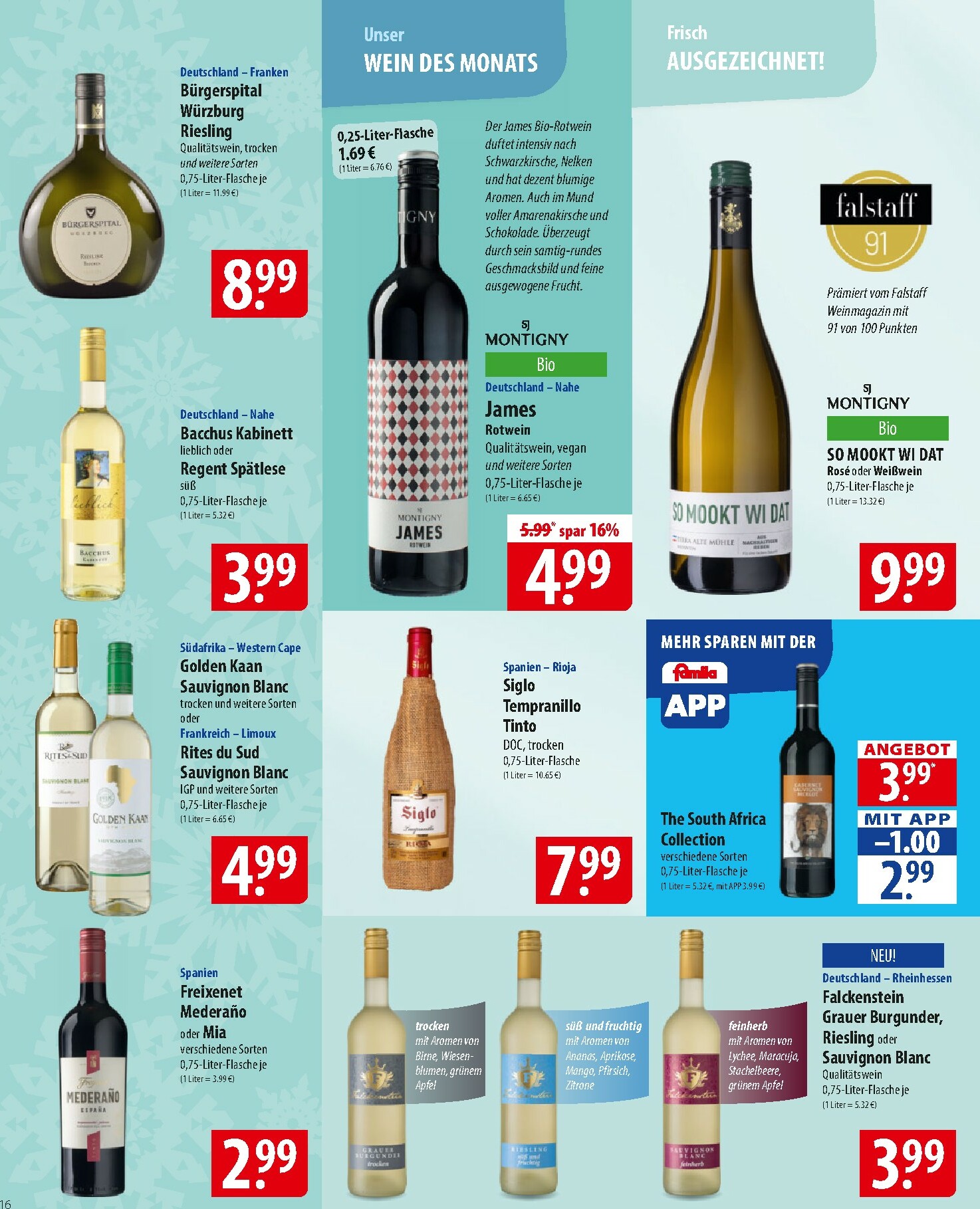 famila-nordost - Famila Nordost-Prospekt gültig vom 01.12. bis 06.12. - page: 16