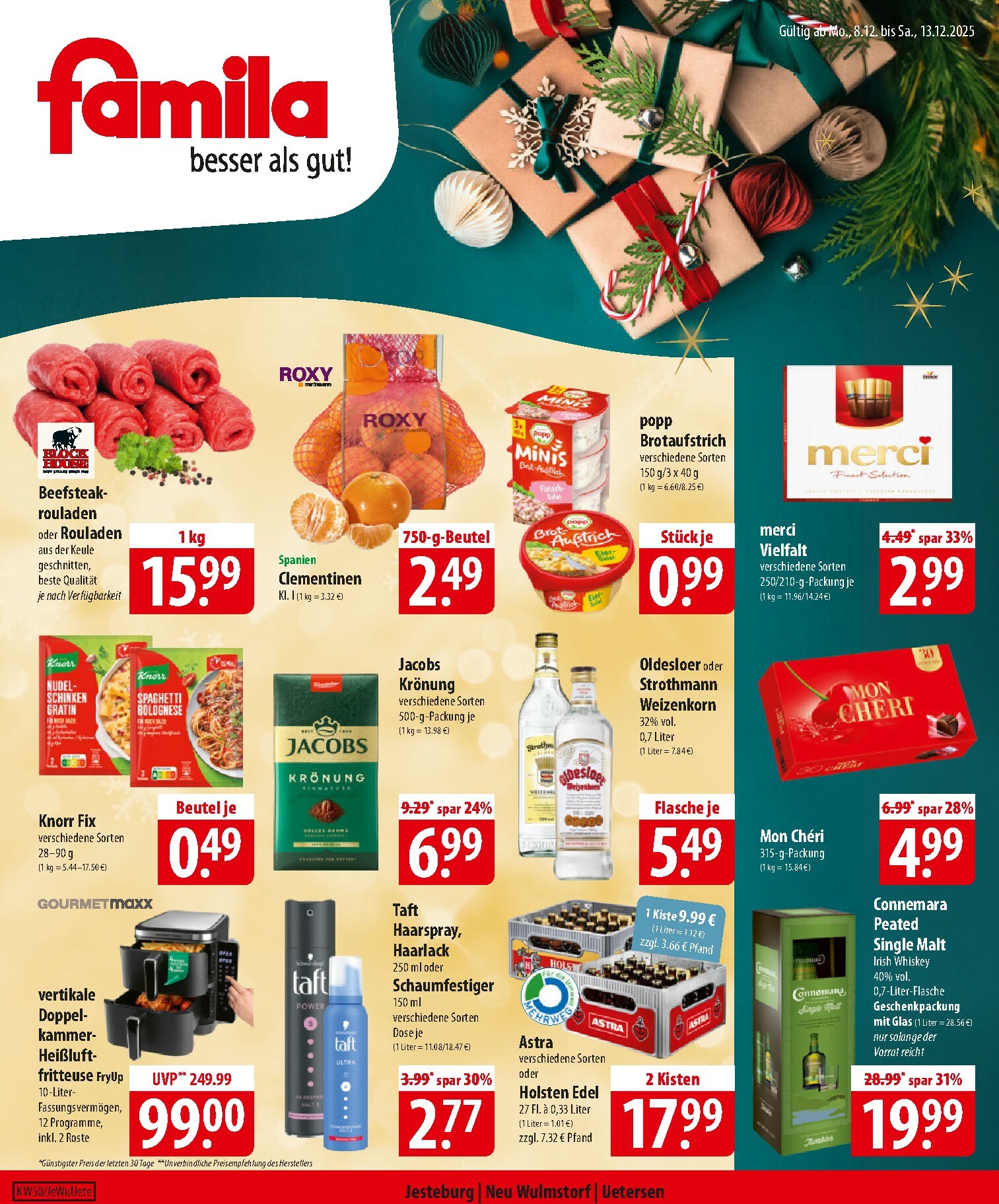 famila-nordost - Famila Nordost-Prospekt gültig vom 08.12. bis 13.12.