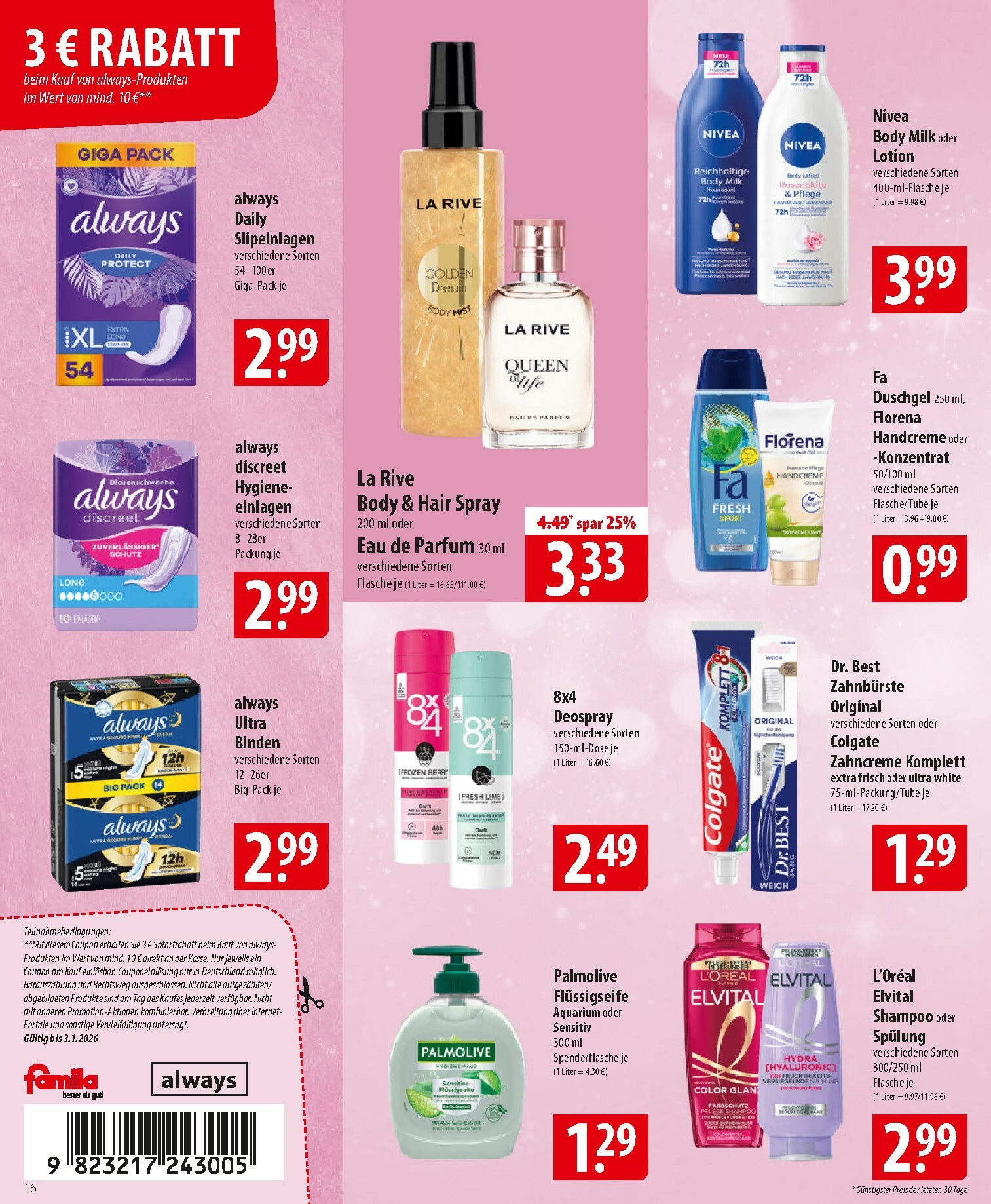 famila-nordost - Famila Nordost-Prospekt gültig vom 29.12. bis 03.01. - page: 17