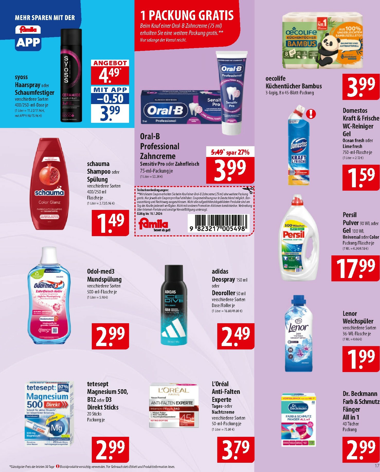 famila-nordost - Famila Nordost-Prospekt gültig vom 05.01. bis 10.01. - page: 17