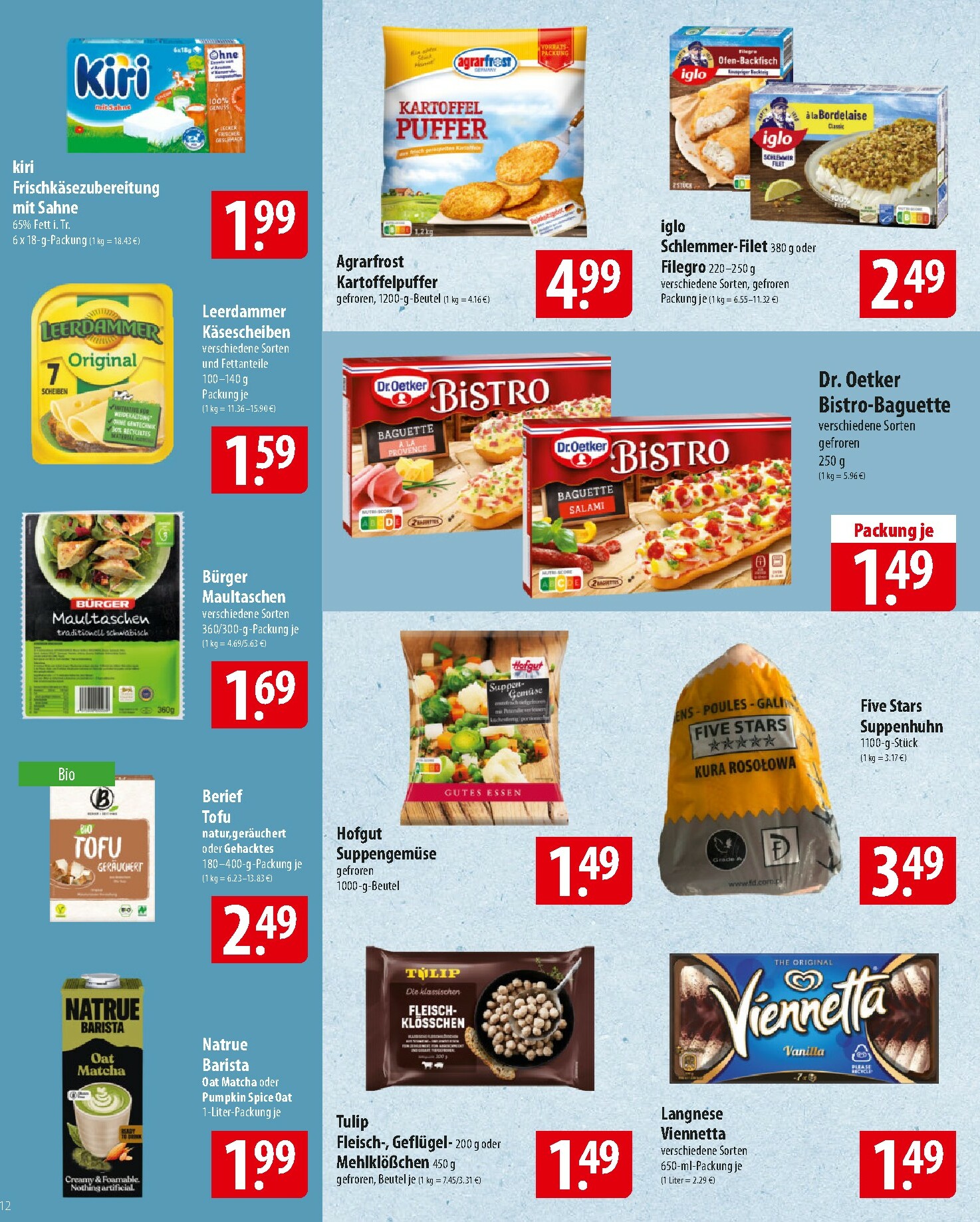 famila-nordost - Famila Nordost-Prospekt gültig vom 12.01. bis 17.01. - page: 12