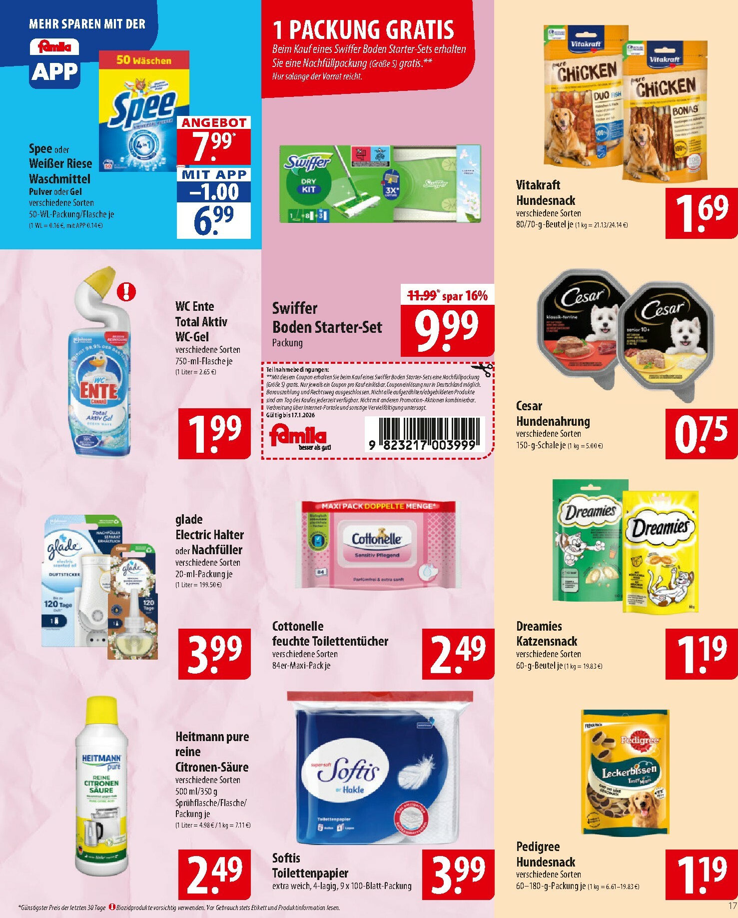 famila-nordost - Famila Nordost-Prospekt gültig vom 12.01. bis 17.01. - page: 17