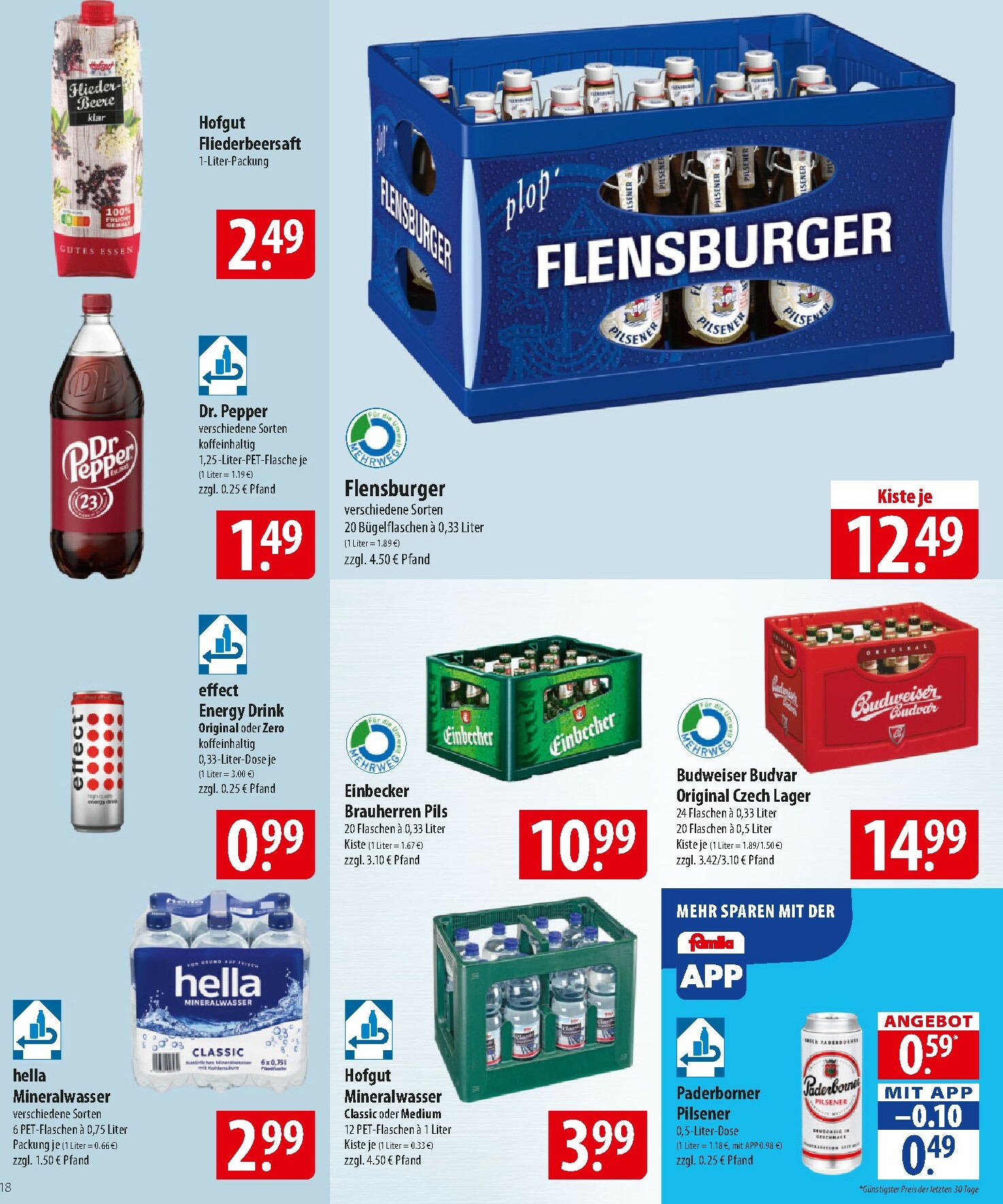 famila-nordost - Famila Nordost-Prospekt gültig vom 12.01. bis 17.01. - page: 18