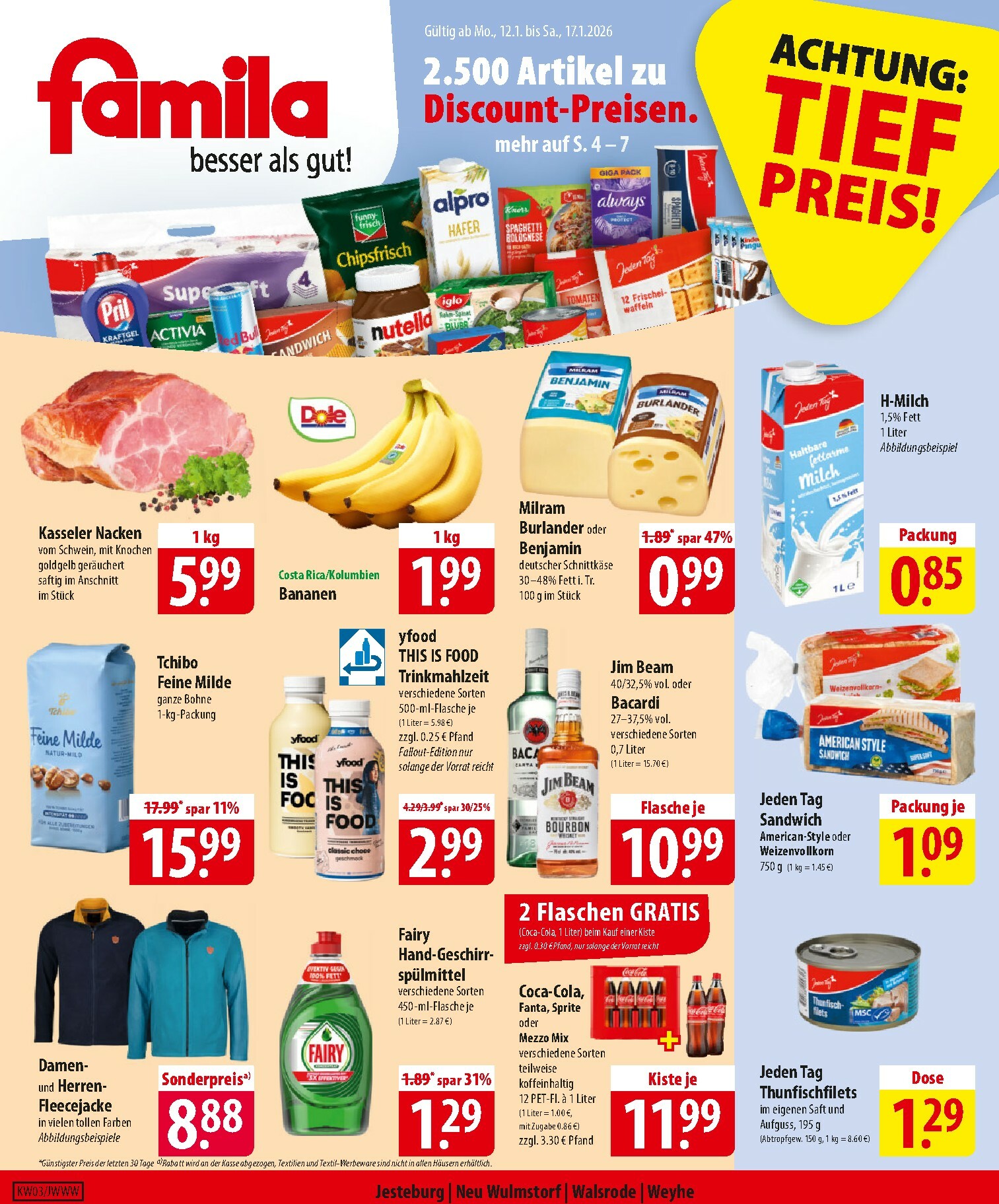 famila-nordost - Famila Nordost-Prospekt gültig vom 12.01. bis 17.01.