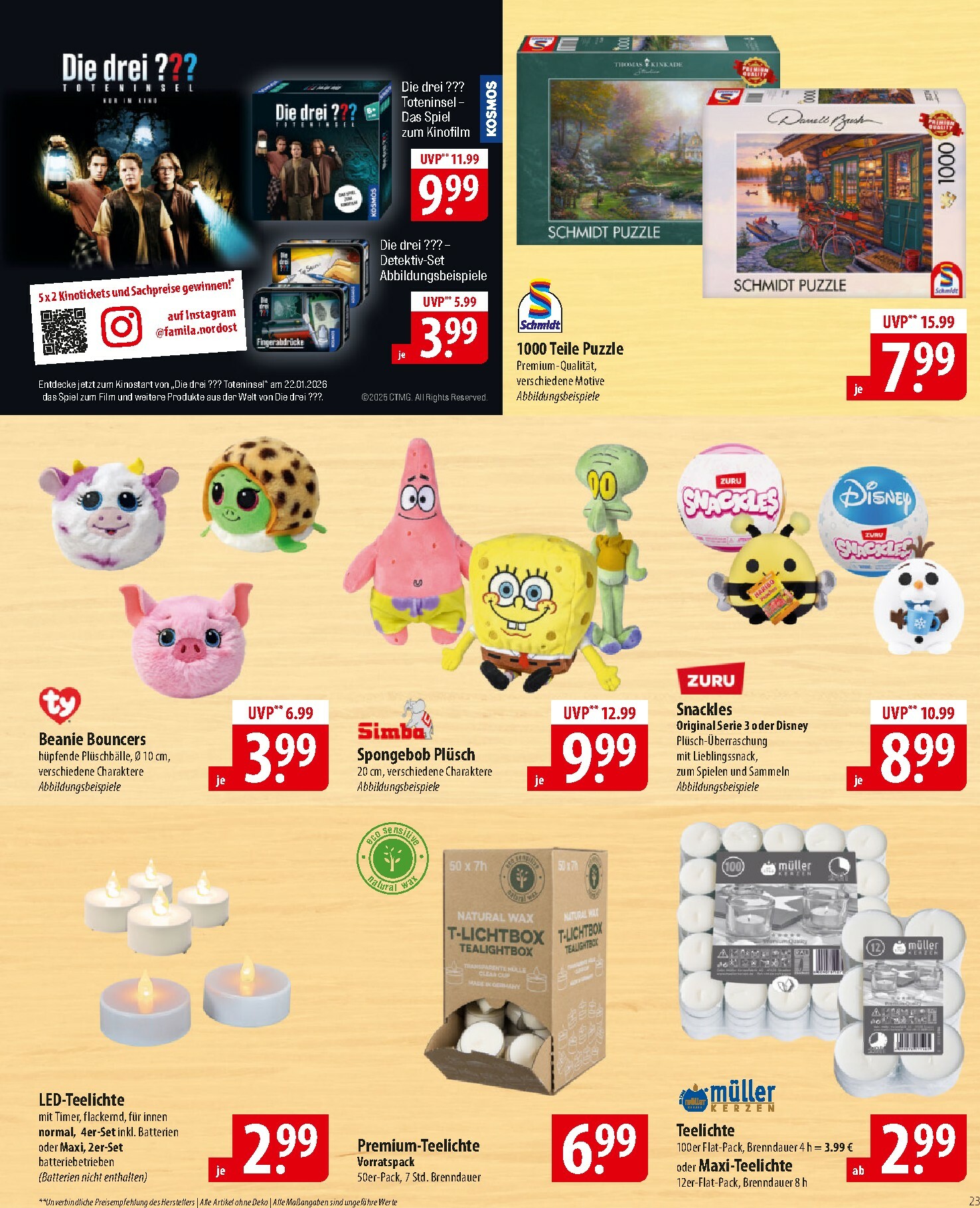 famila-nordost - Famila Nordost-Prospekt gültig vom 12.01. bis 17.01. - page: 23