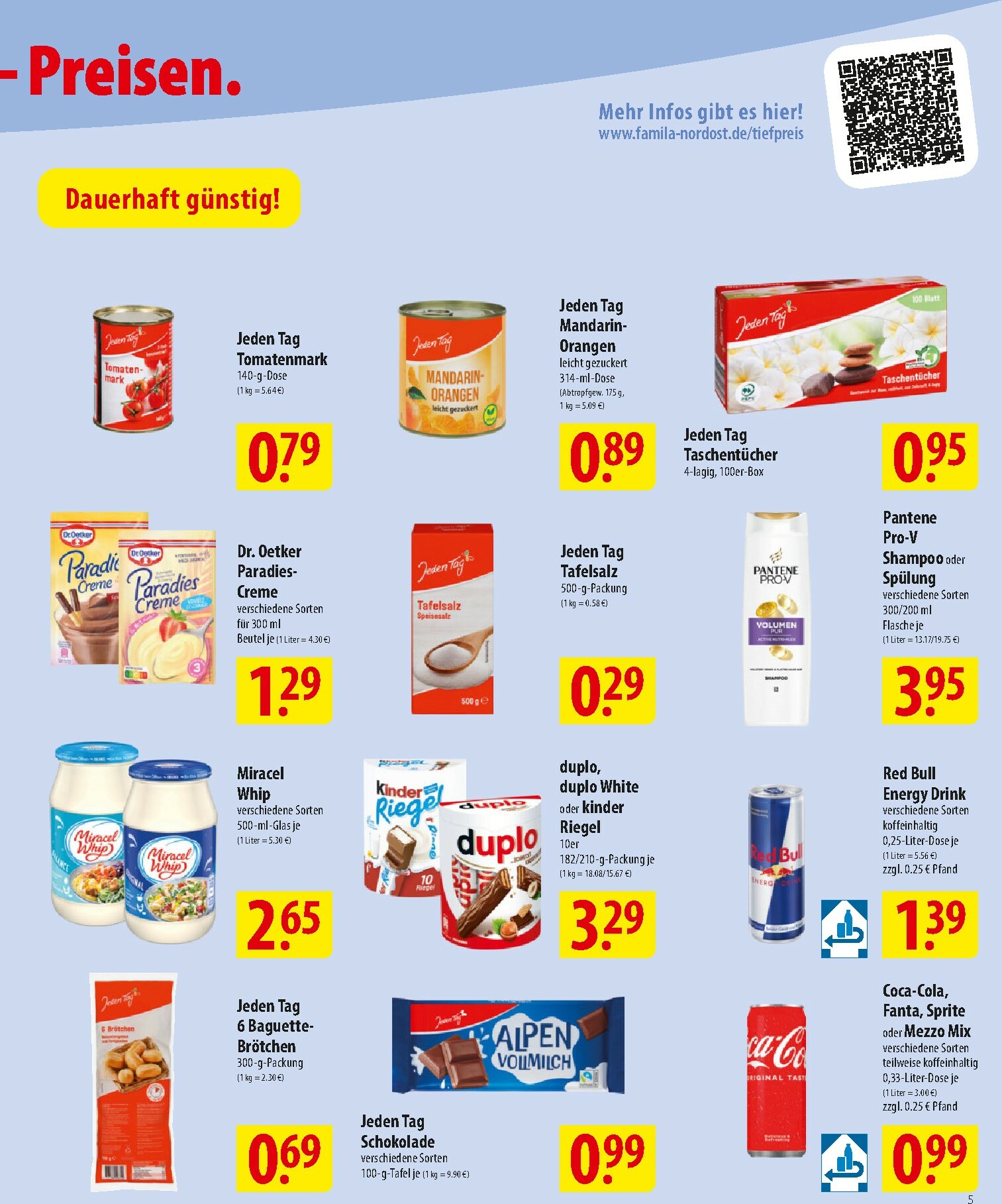 famila-nordost - Famila Nordost-Prospekt gültig vom 19.01. bis 24.01. - page: 5