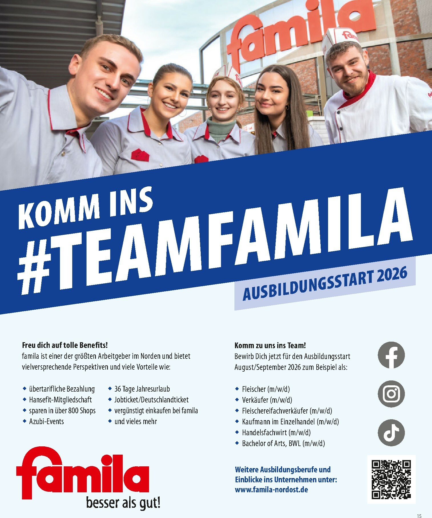 famila-nordost - Famila Nordost-Prospekt gültig vom 19.01. bis 24.01. - page: 15