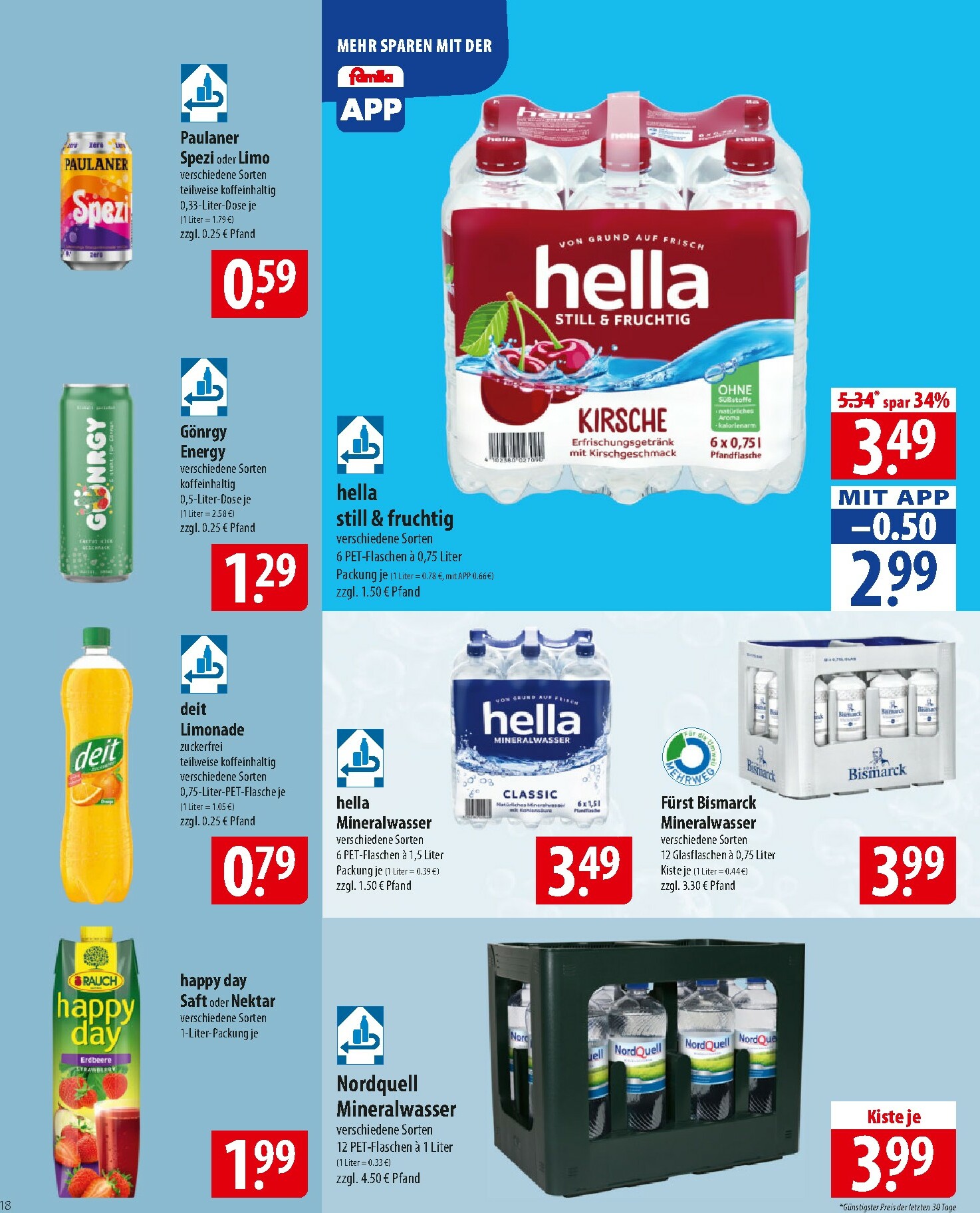 famila-nordost - Famila Nordost-Prospekt gültig vom 19.01. bis 24.01. - page: 18