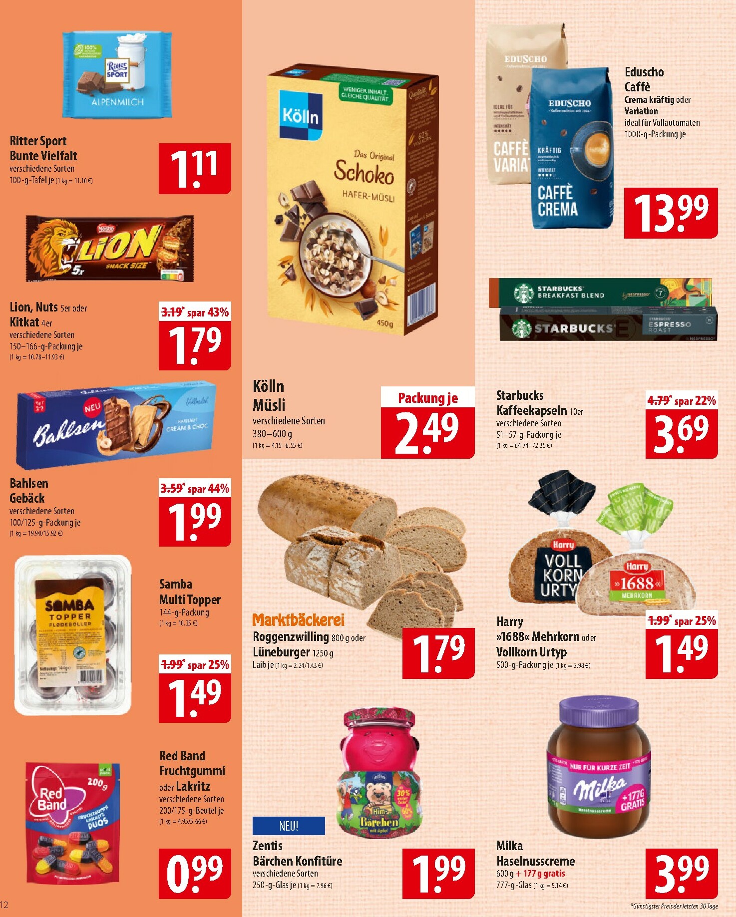 famila-nordost - Famila Nordost-Prospekt gültig vom 19.01. bis 24.01. - page: 12