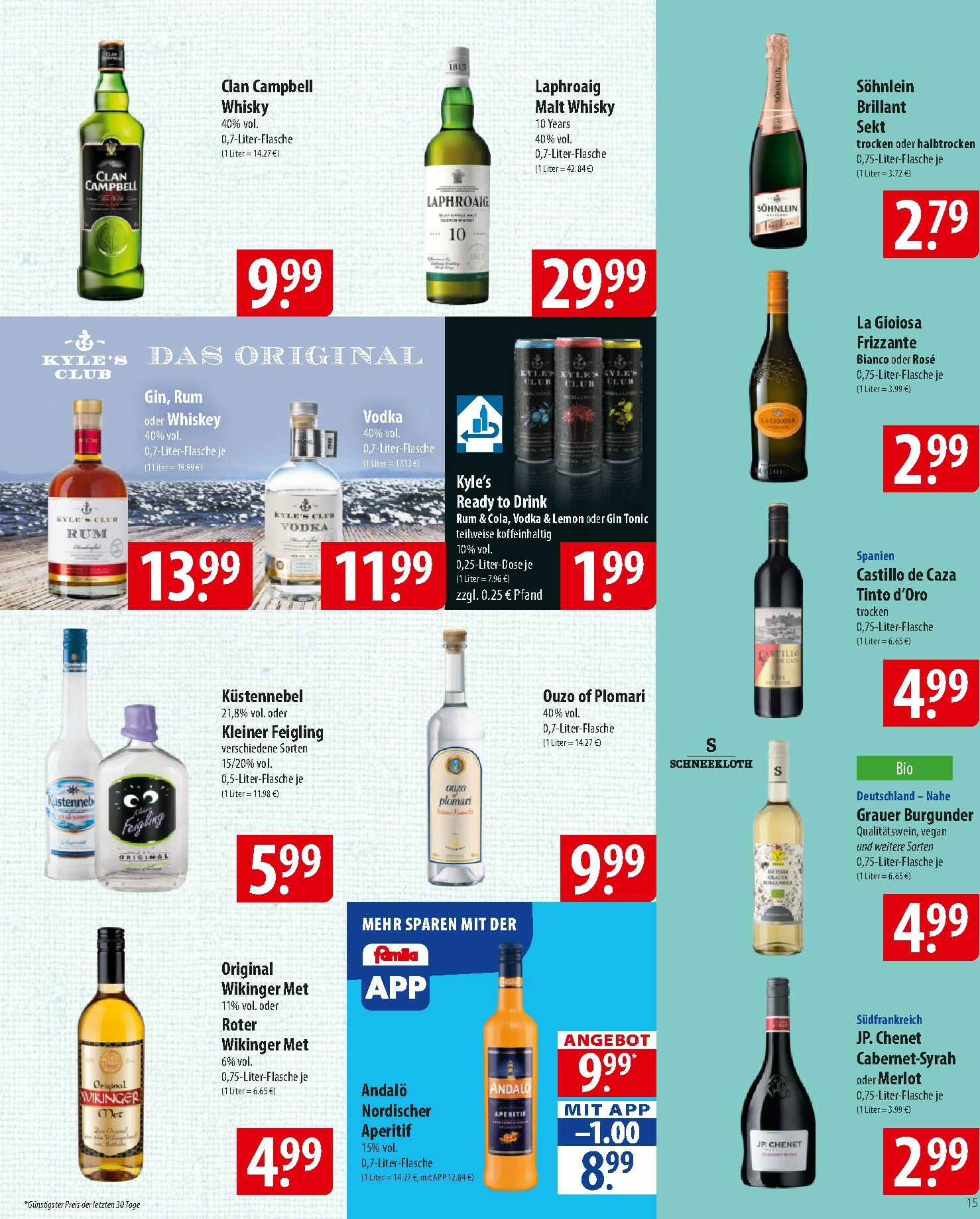 famila-nordost - Famila Nordost-Prospekt gültig vom 26.01. bis 31.01. - page: 15