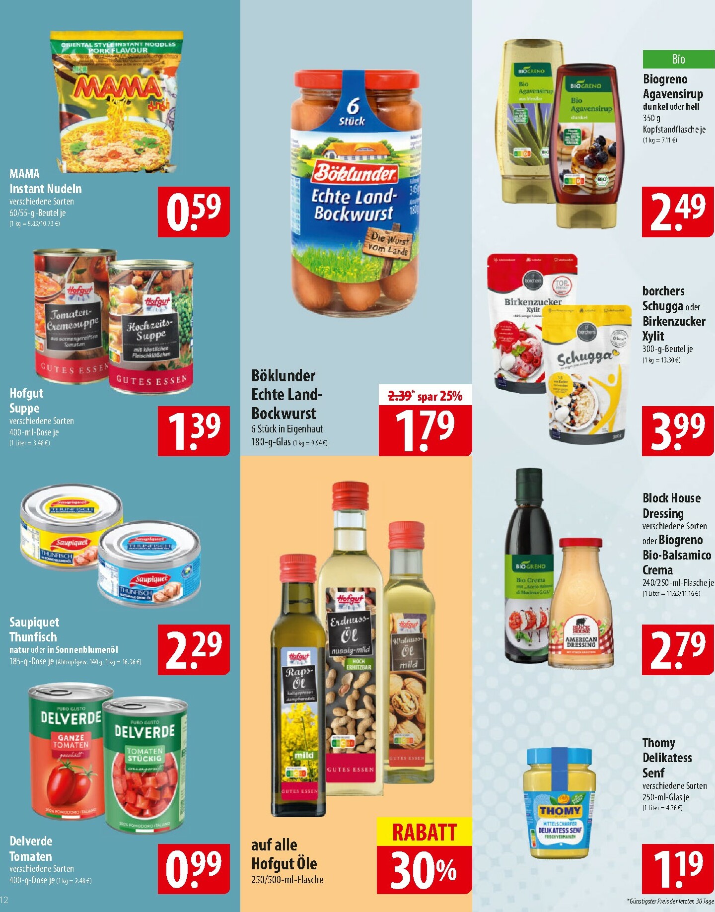 famila-nordost - Famila Nordost-Prospekt gültig vom 26.01. bis 31.01. - page: 12